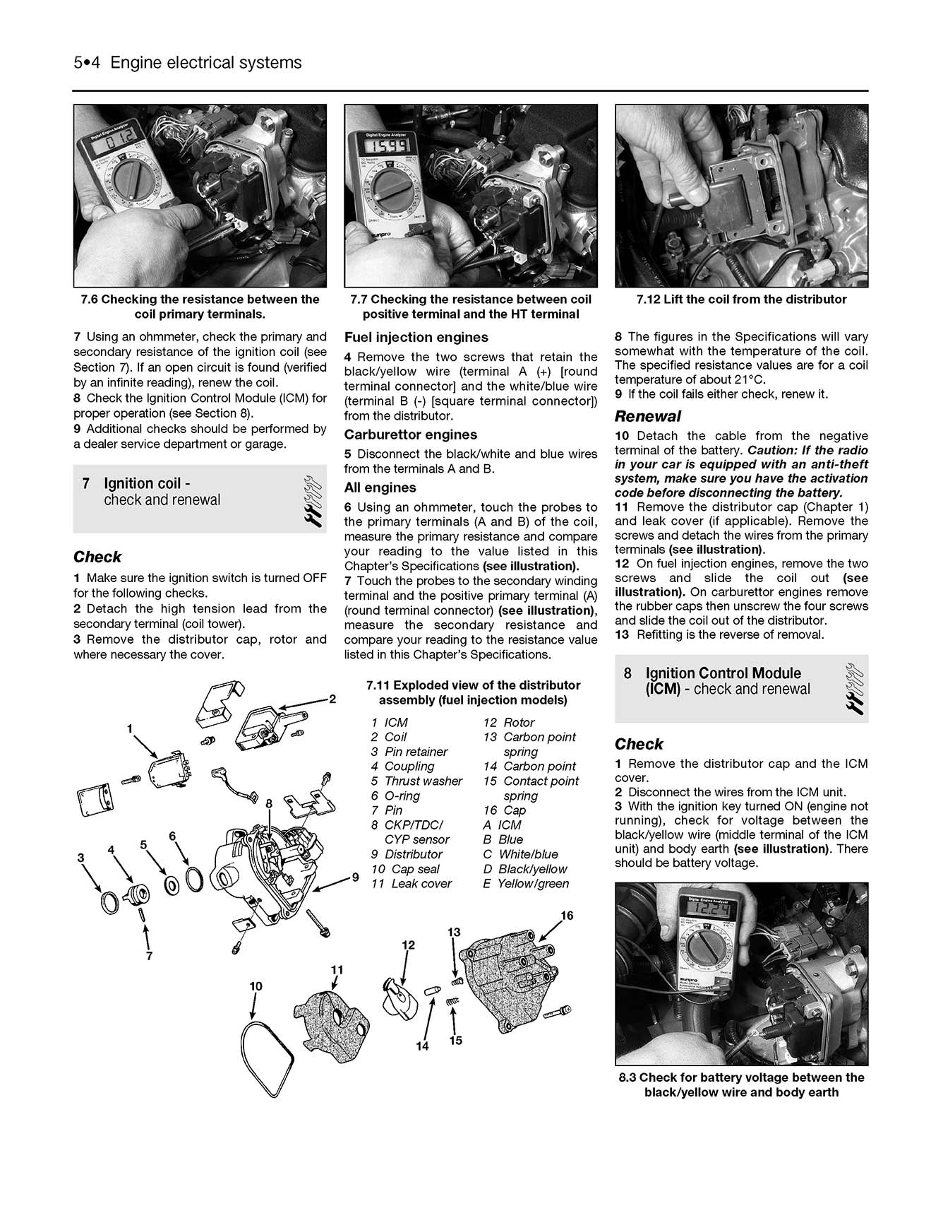 Honda Civic (Nov 1991-1996) Haynes Repair Manual