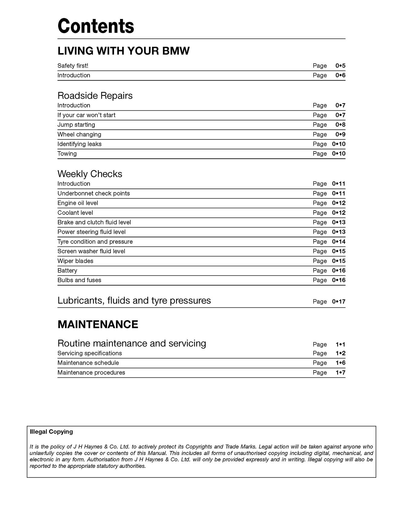 BMW 3-Series Petrol (Apr 1991-1999) Haynes Repair Manual
