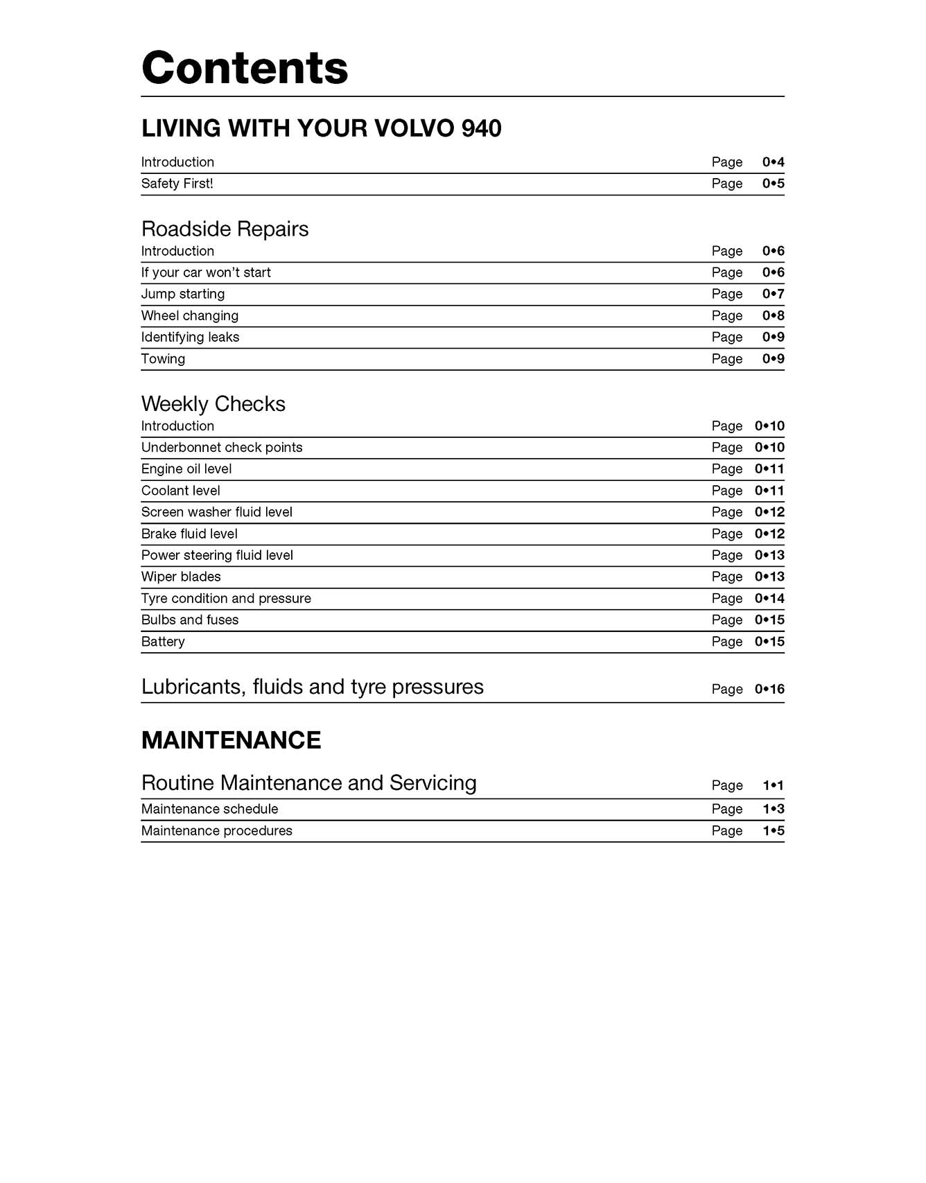Volvo 940 Petrol (1990-1998) Haynes Repair Manual
