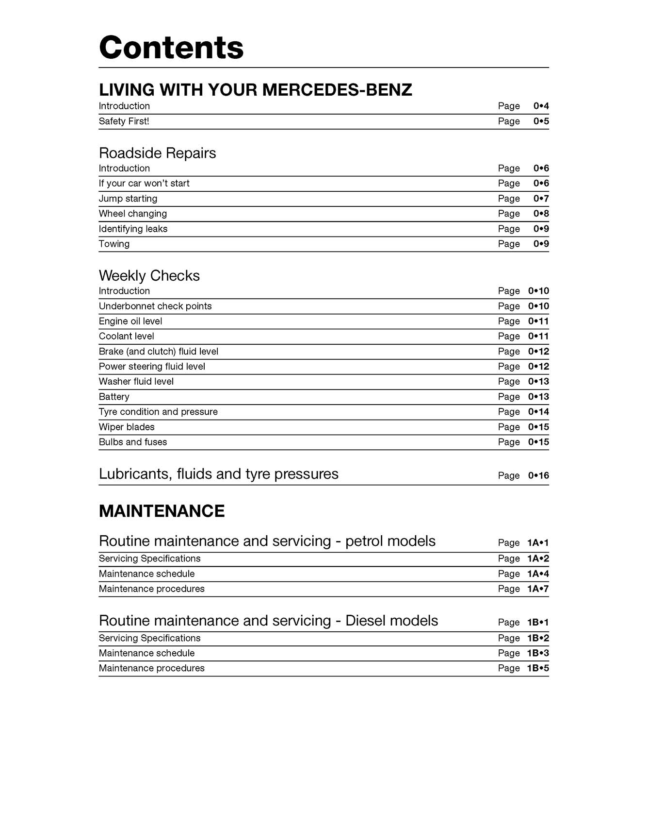 Mercedes-Benz 124 Series Petrol & Diesel (1985-Aug 1993) Haynes Repair Manual
