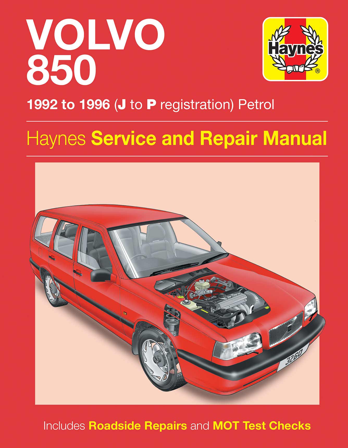 Volvo 850 Petrol (1992-1996) Haynes Repair Manual