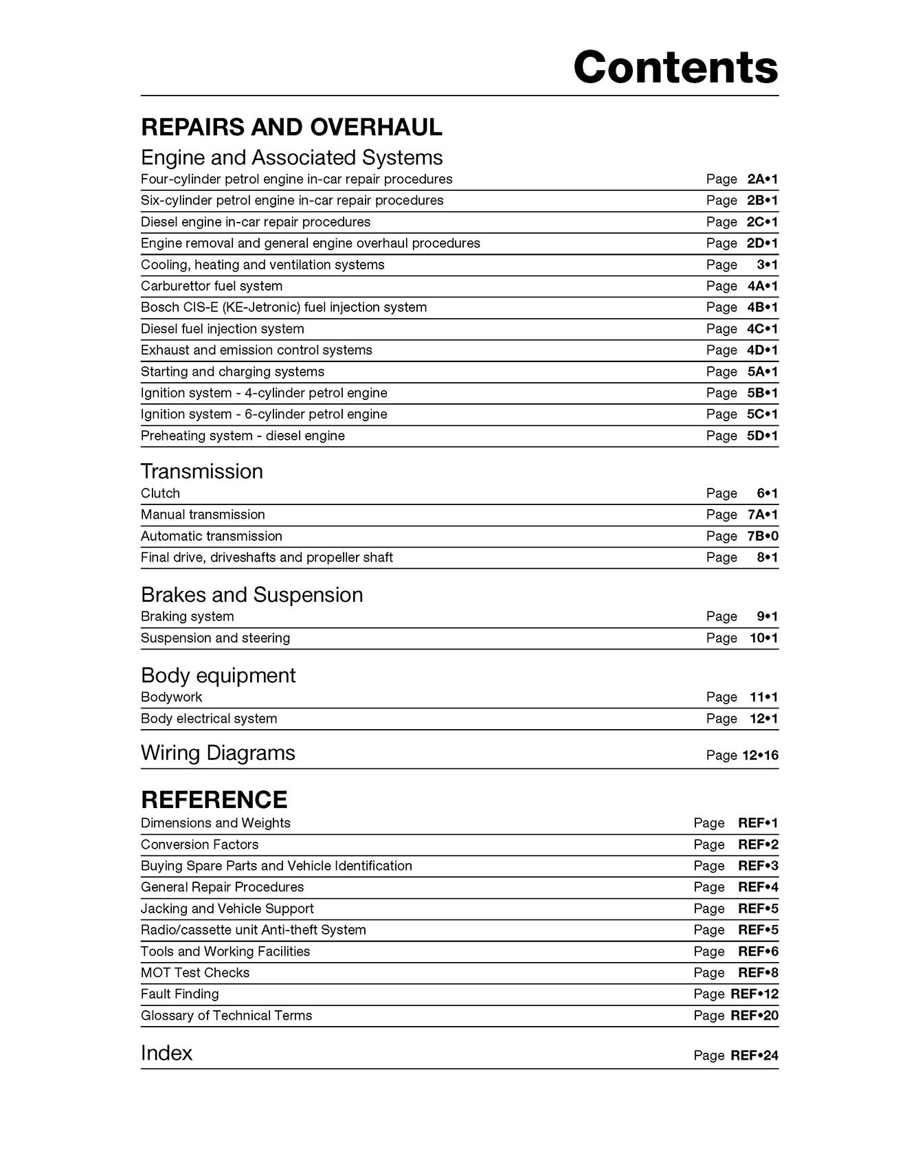 Mercedes-Benz 190, 190E & 190D Petrol & Diesel (1983-1993) Haynes Repair Manual
