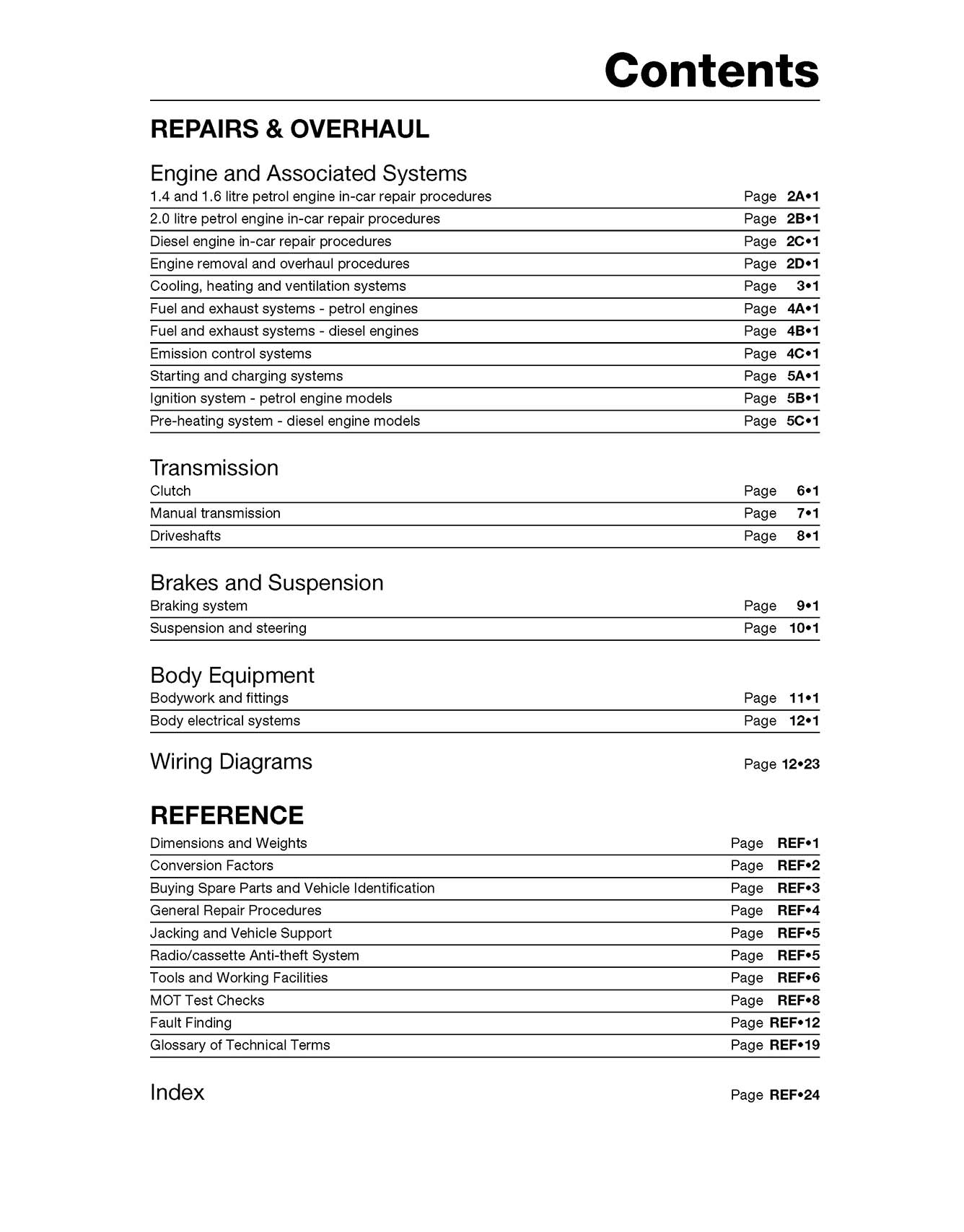 Rover 414, 416 & 420 Petrol & Diesel (May 1995-1999) Haynes Repair Manual
