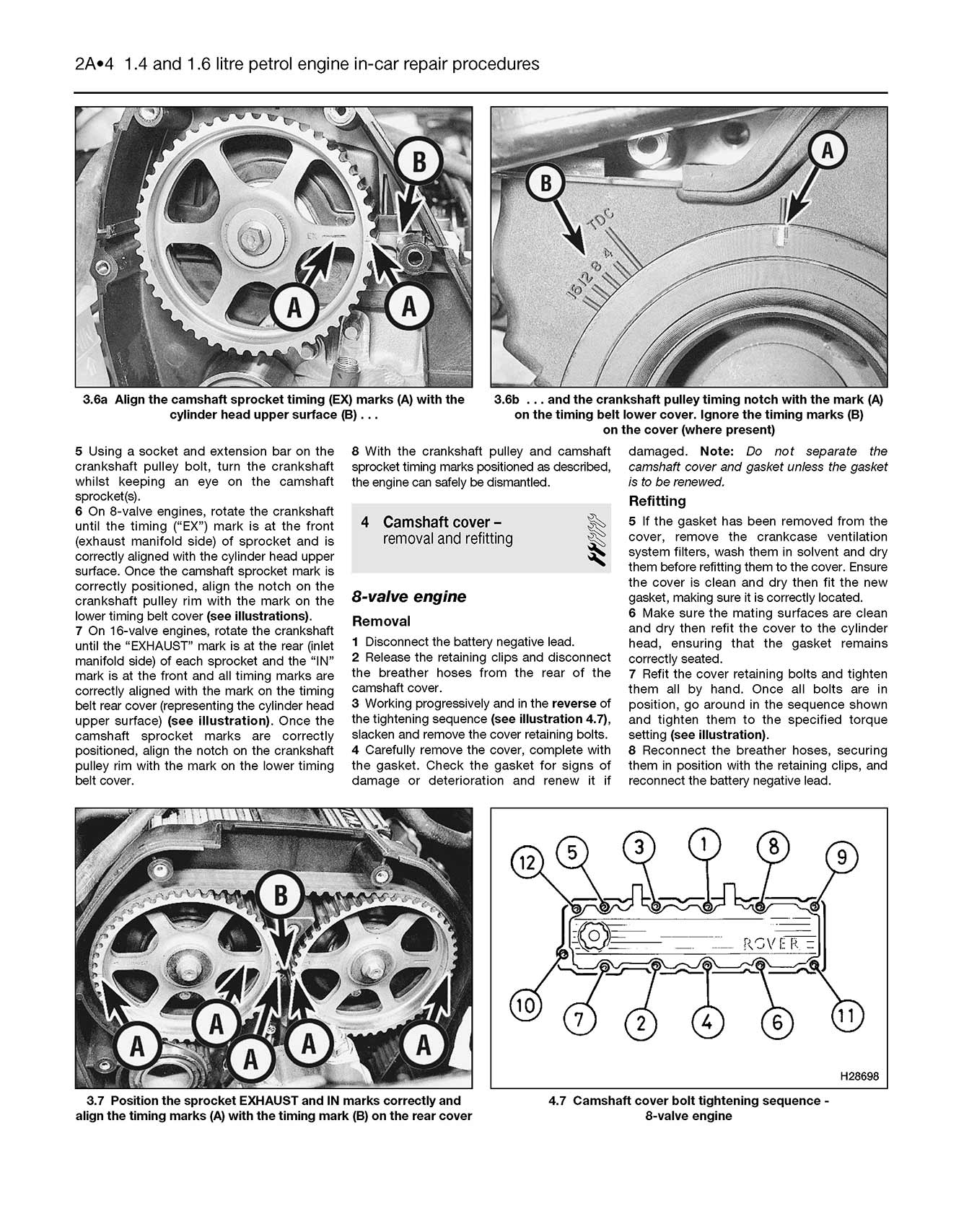 Rover 414, 416 & 420 Petrol & Diesel (May 1995-1999) Haynes Repair Manual