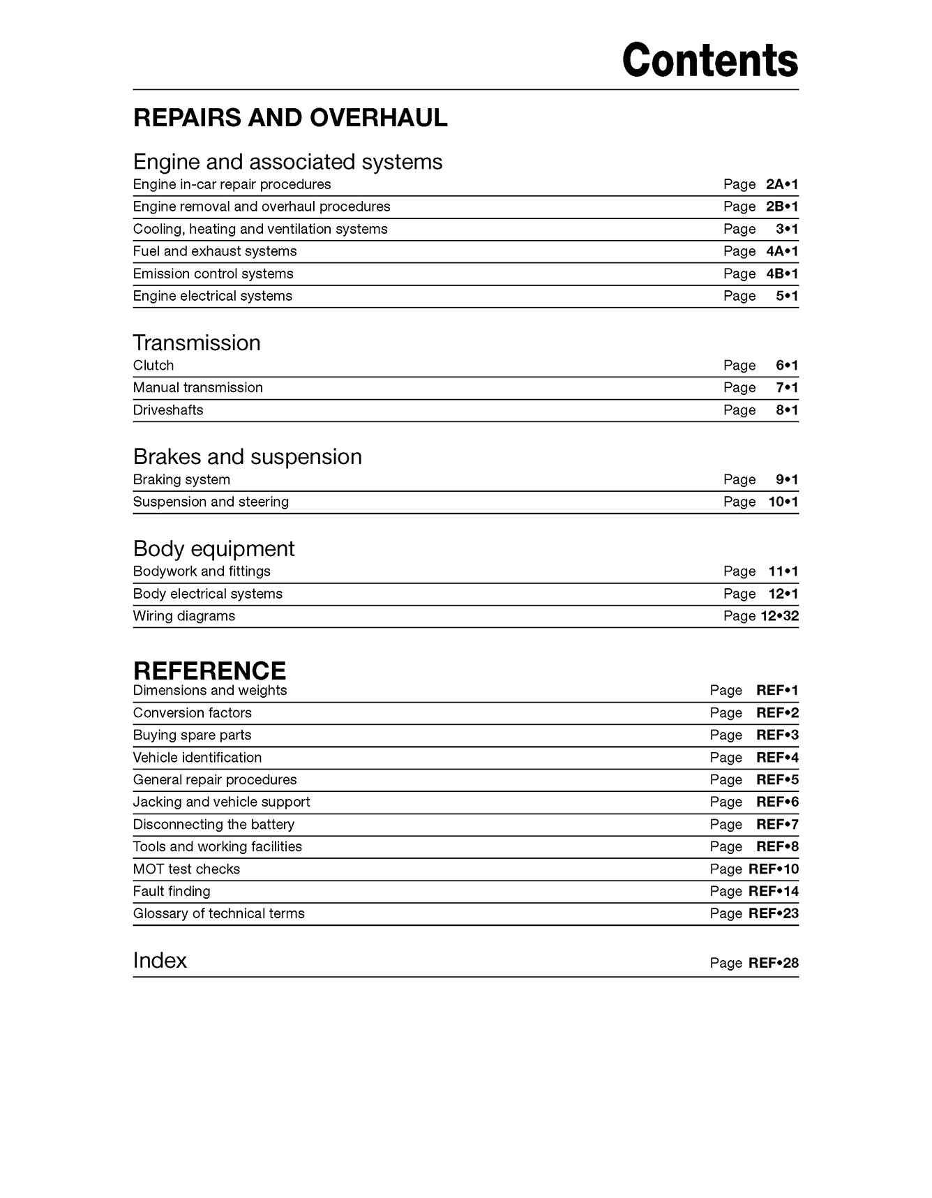 Ford Mondeo Diesel (1993-Sept 2000) Haynes Repair Manual