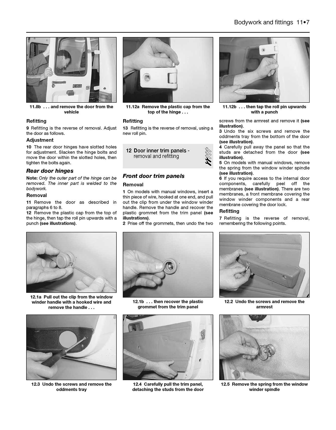 Citroen C15 Van Petrol & Diesel (1989-Oct 1998) Haynes Repair Manual