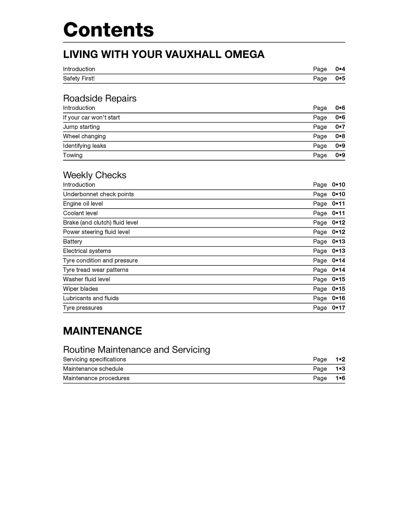 Vauxhall/Opel Omega Petrol (1994-1999) Haynes Repair Manual