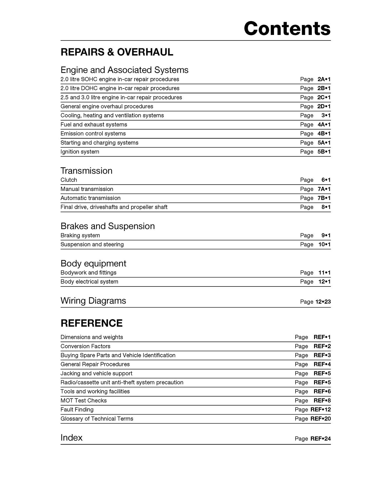 Vauxhall/Opel Omega Petrol (1994-1999) Haynes Repair Manual