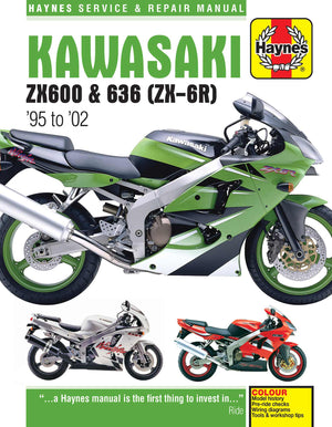 DIY Maintenance & Repair Manuals for Kawasaki Ninja ZX-6R Motorcycles