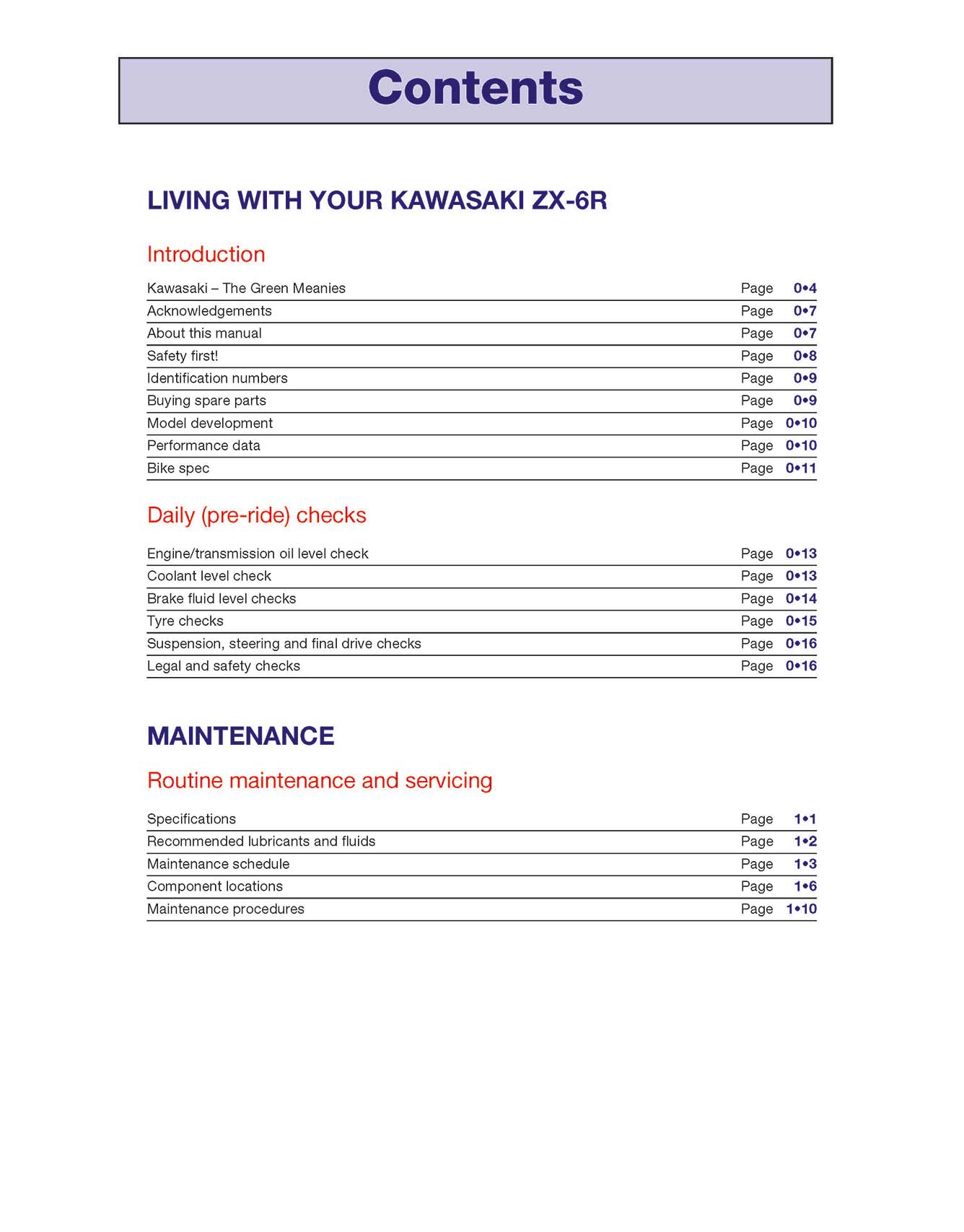 Kawasaki ZX-6R Ninja Fours (1995-2002) Haynes Repair Manual
