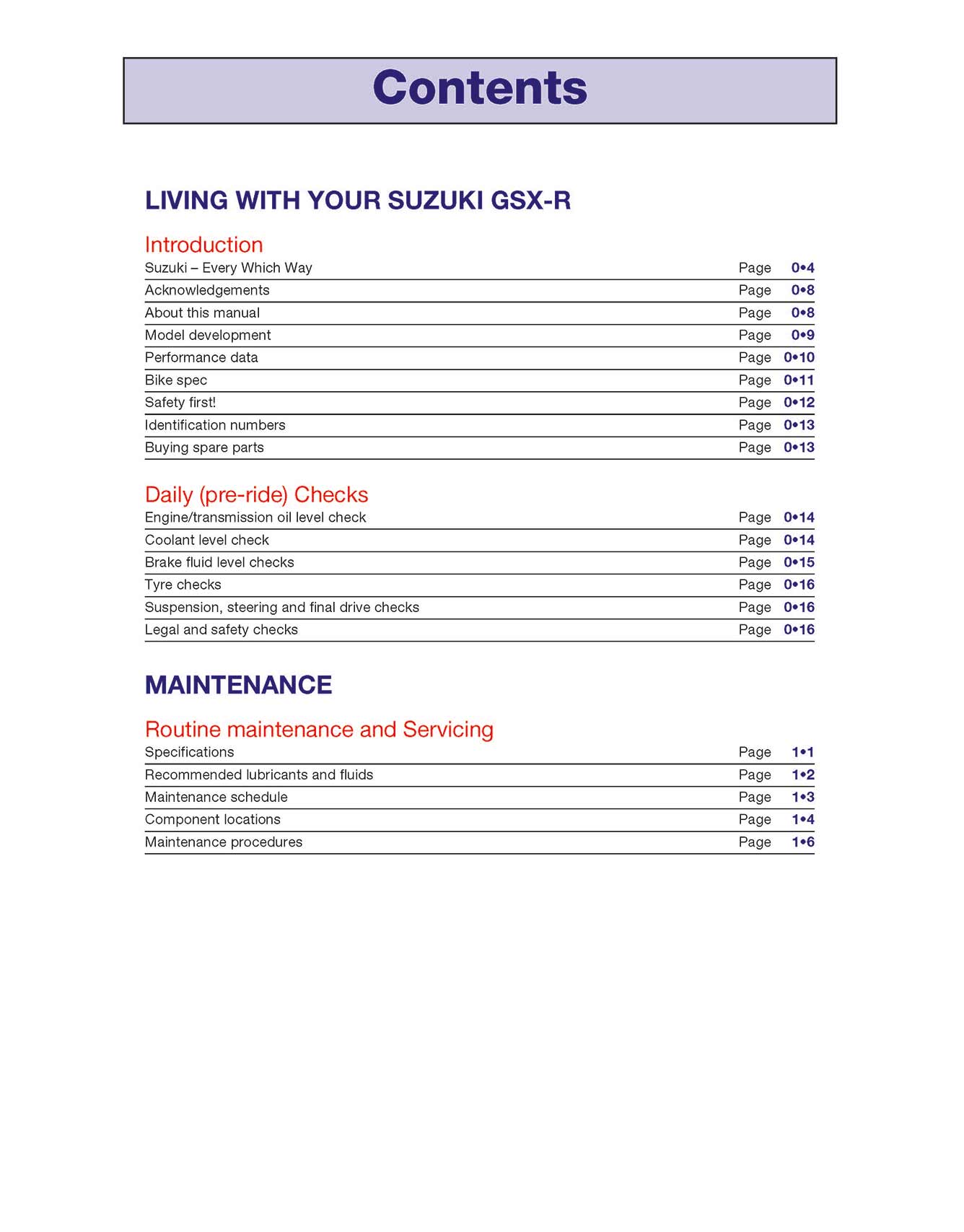 Suzuki GSX-R600 & 750 (1996-2000) Haynes Repair Manual