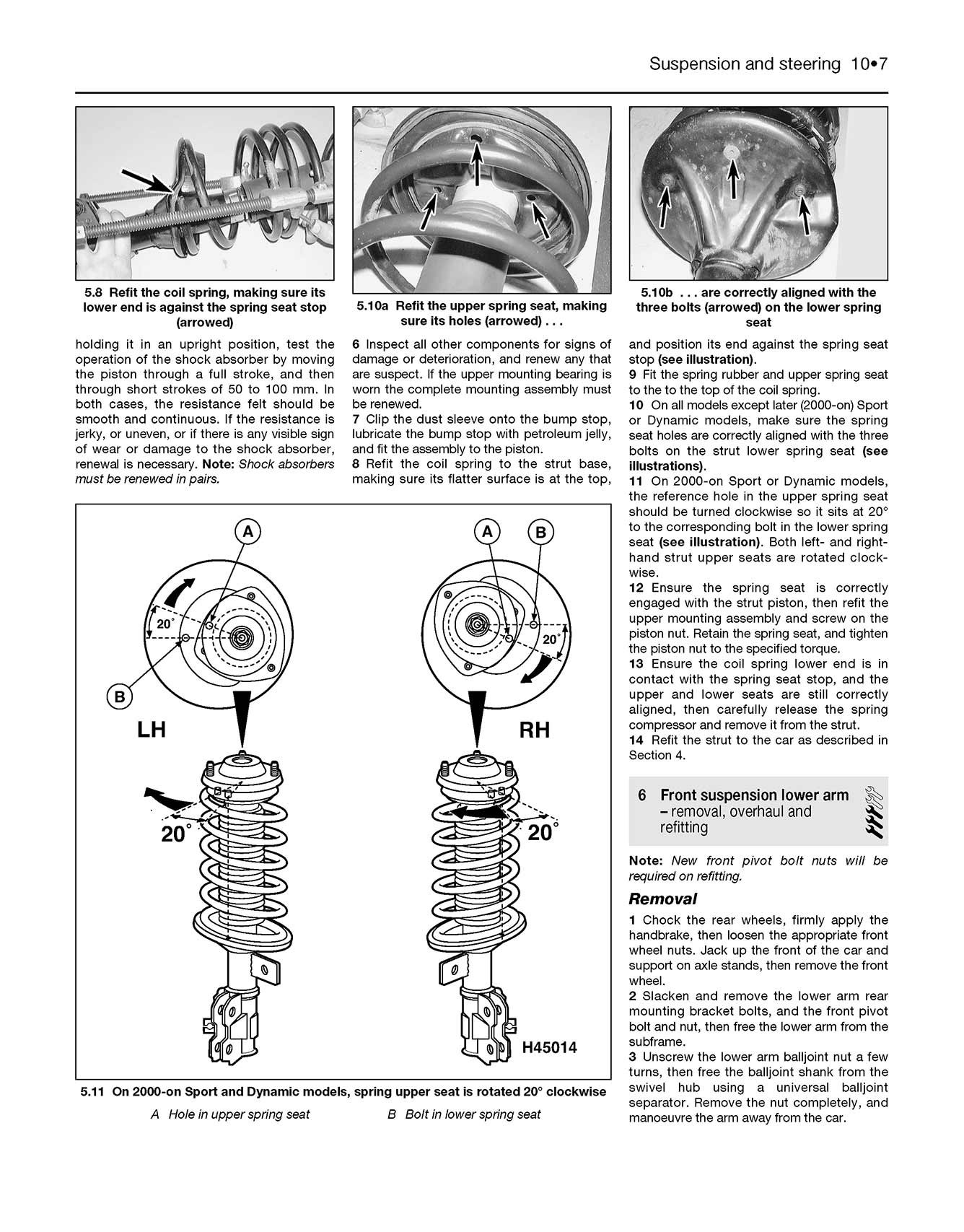 Volvo S40 & V40 Petrol (1996-Mar 2004) Haynes Repair Manual
