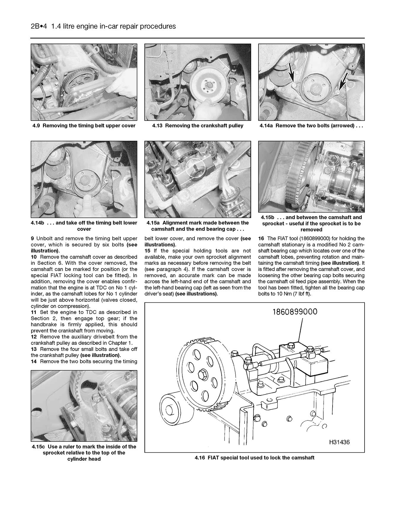 Fiat Bravo & Brava Petrol (1995-2000) Haynes Repair Manual