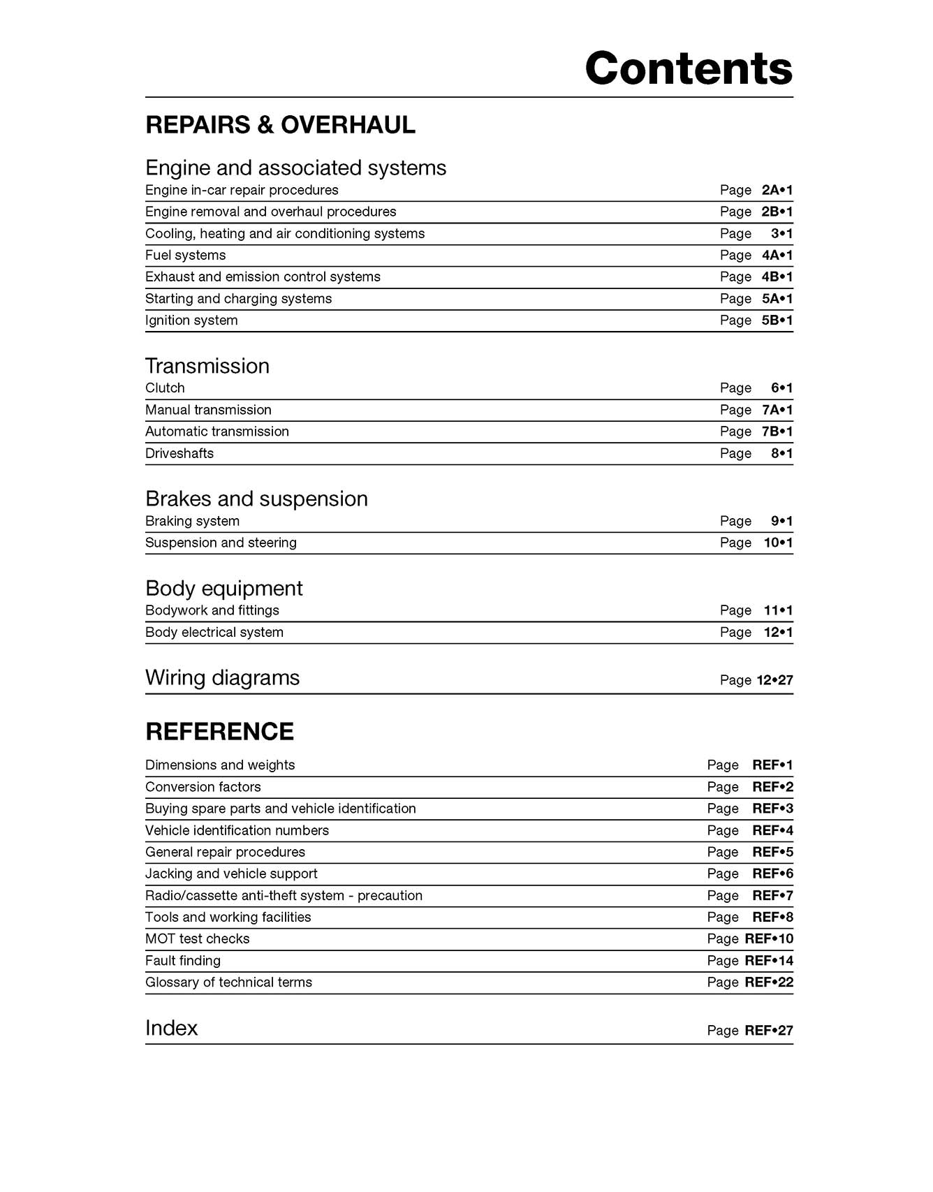 Volvo S70, V70 & C70 Petrol (1996-1999) Haynes Repair Manual