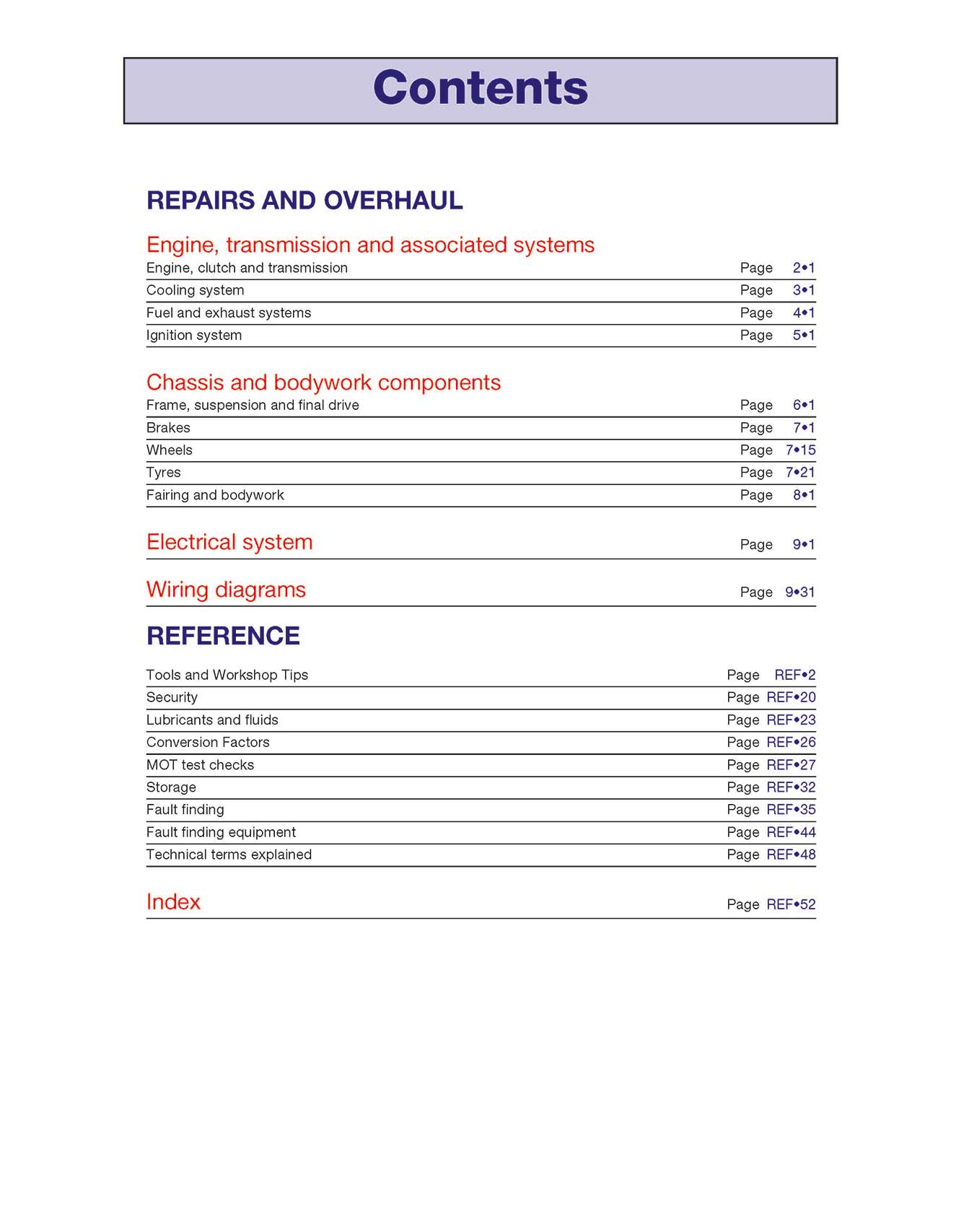 Yamaha YZF600R Thundercat & FZS600 Fazer (1996-2003) Haynes Repair Manual