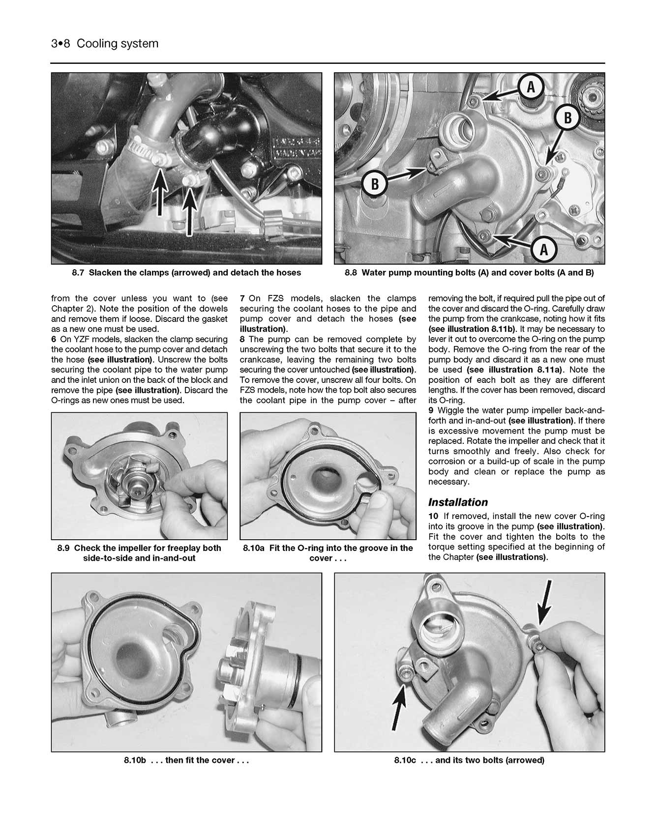 Yamaha YZF600R Thundercat & FZS600 Fazer (1996-2003) Haynes Repair