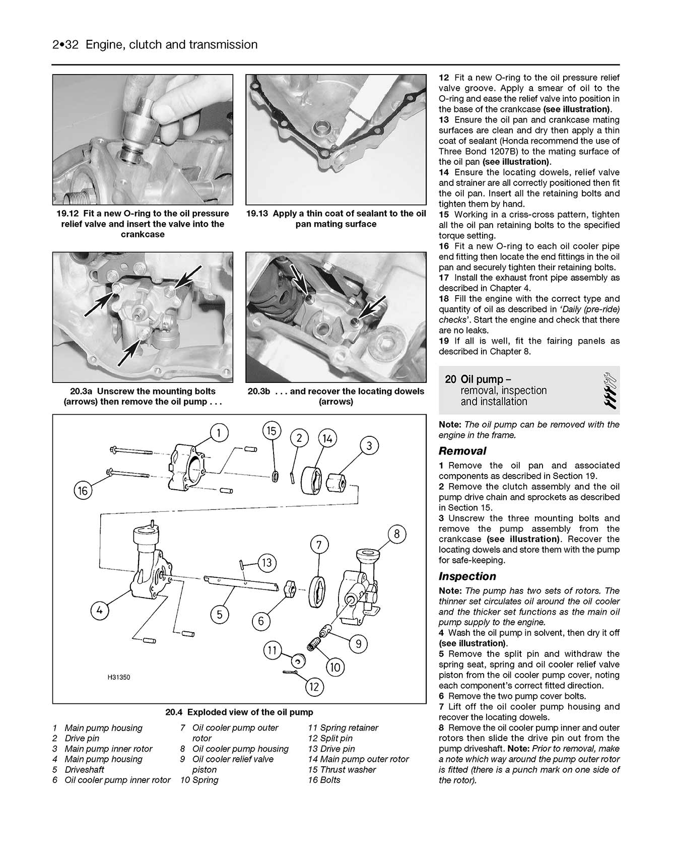 Honda VFR800 V-Fours (1997-2001) Haynes Repair Manual