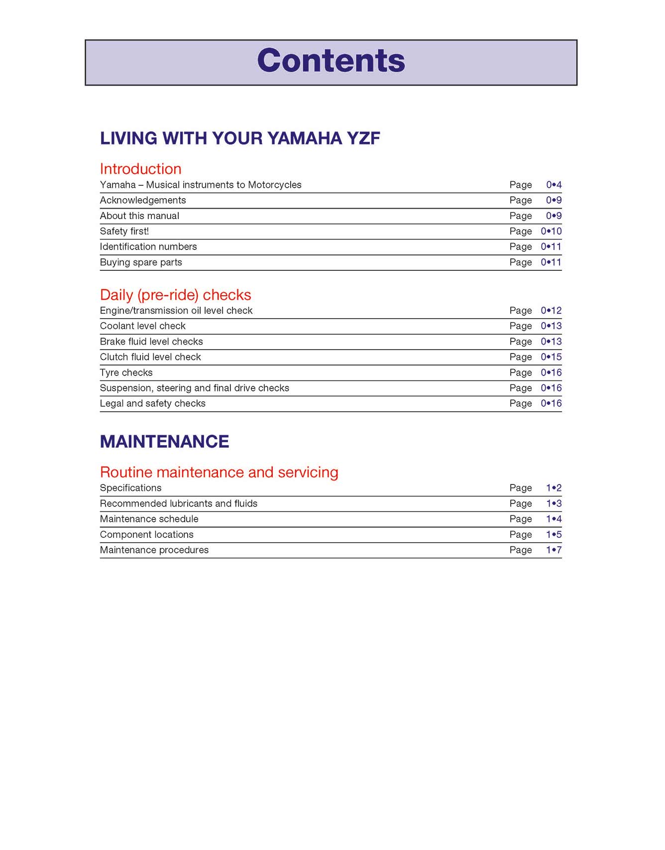 Yamaha YZF750R & YZF1000R Thunderace (1993-2000) Haynes Repair Manual