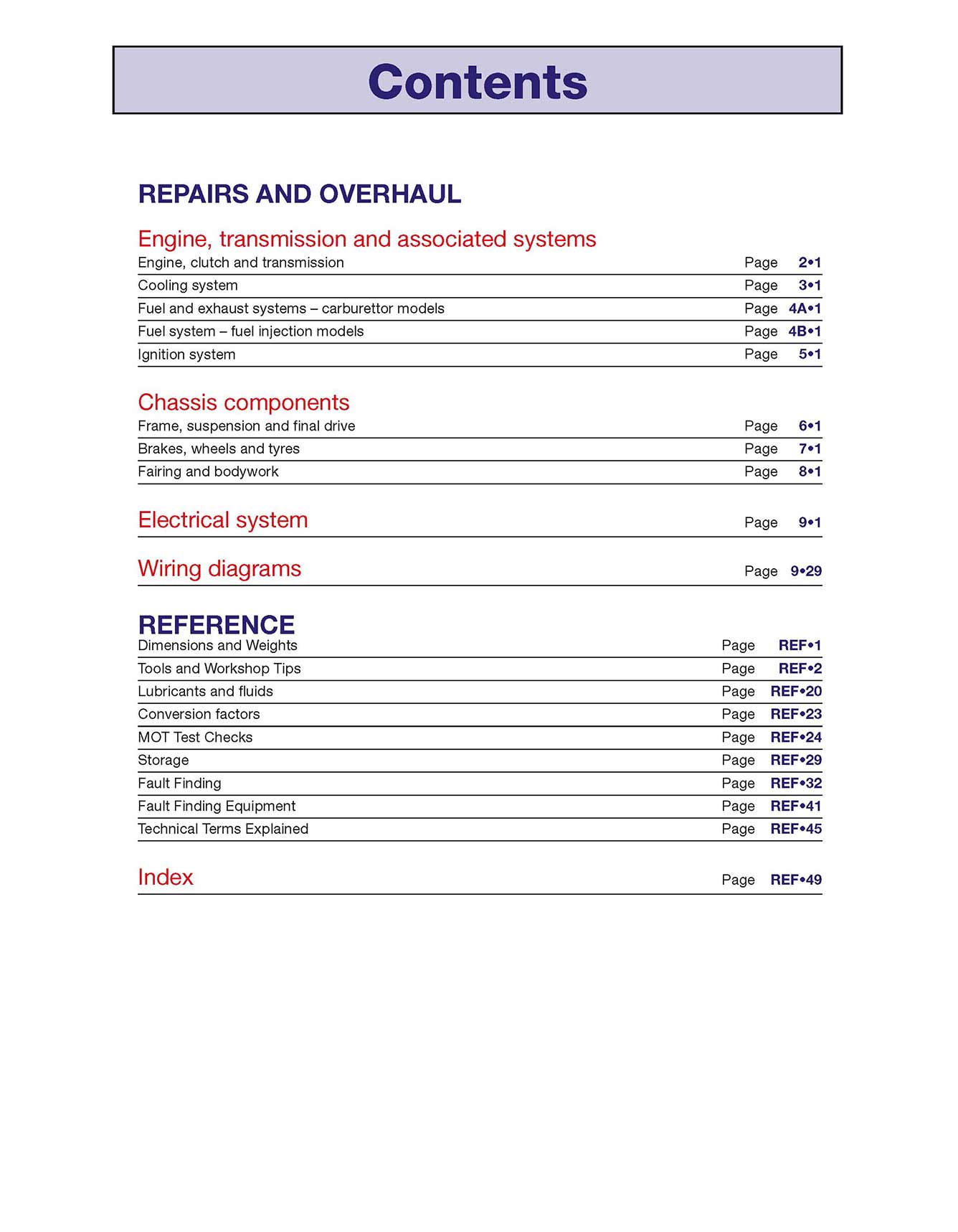 Honda VTR1000F (FireStorm, Super Hawk) (1997-2007) & XL1000V (Varadero) (1999-2008) Haynes Repair Manual