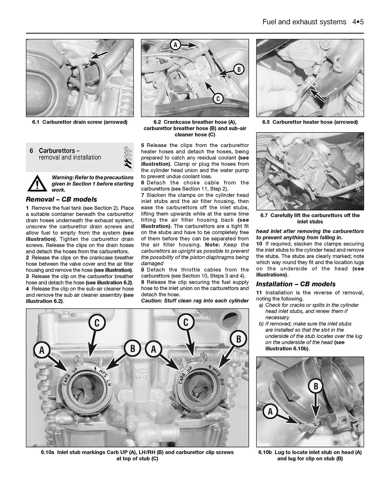 Honda CB500 (1993-2002) & CBF500 (2003-2008) Haynes Repair Manual