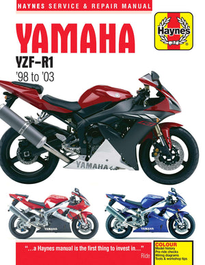DIY Maintenance & Repair Manuals for Yamaha YZF R1 Motorcycles