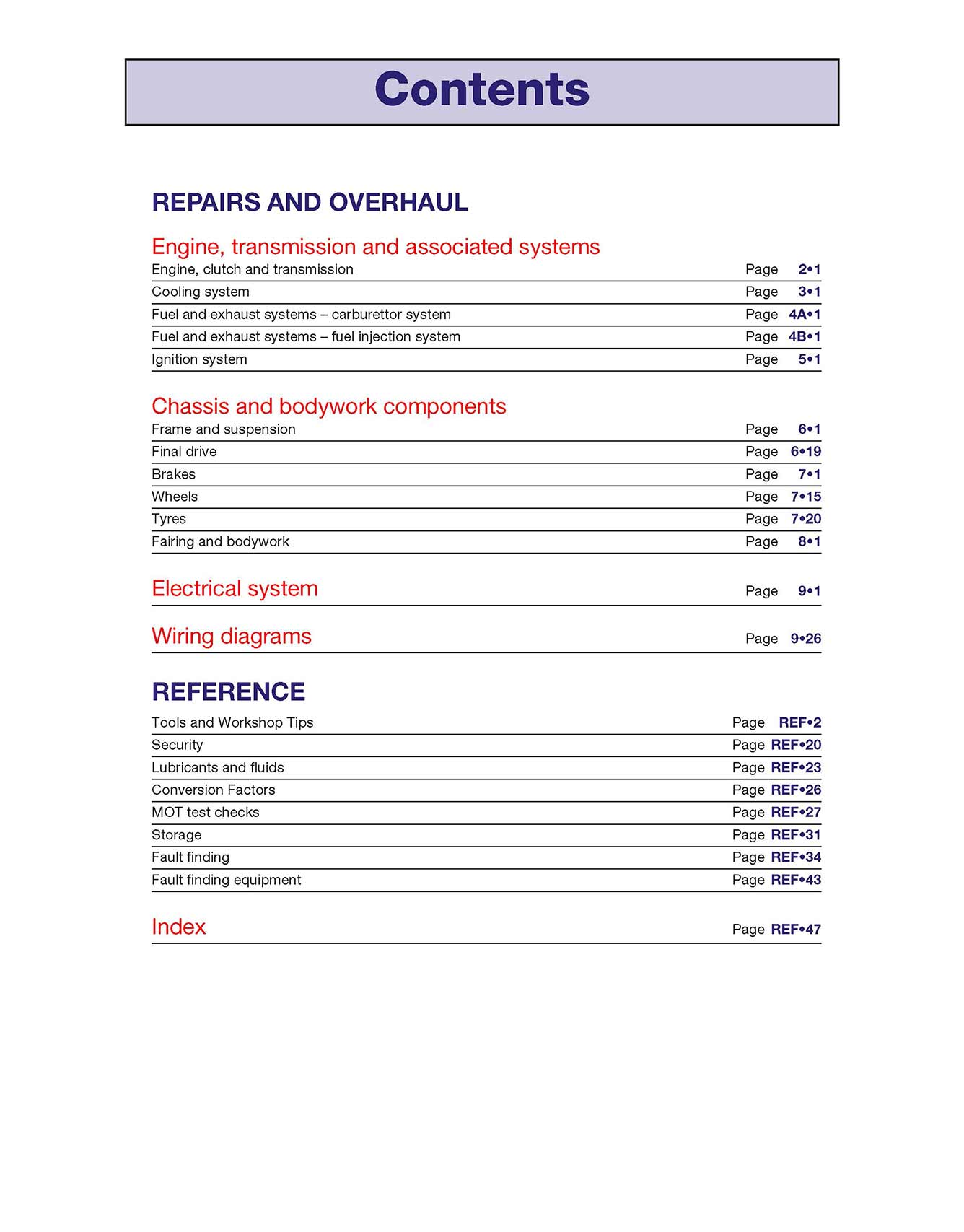 Yamaha YZF-R1 (1998-2003) Haynes Repair Manual