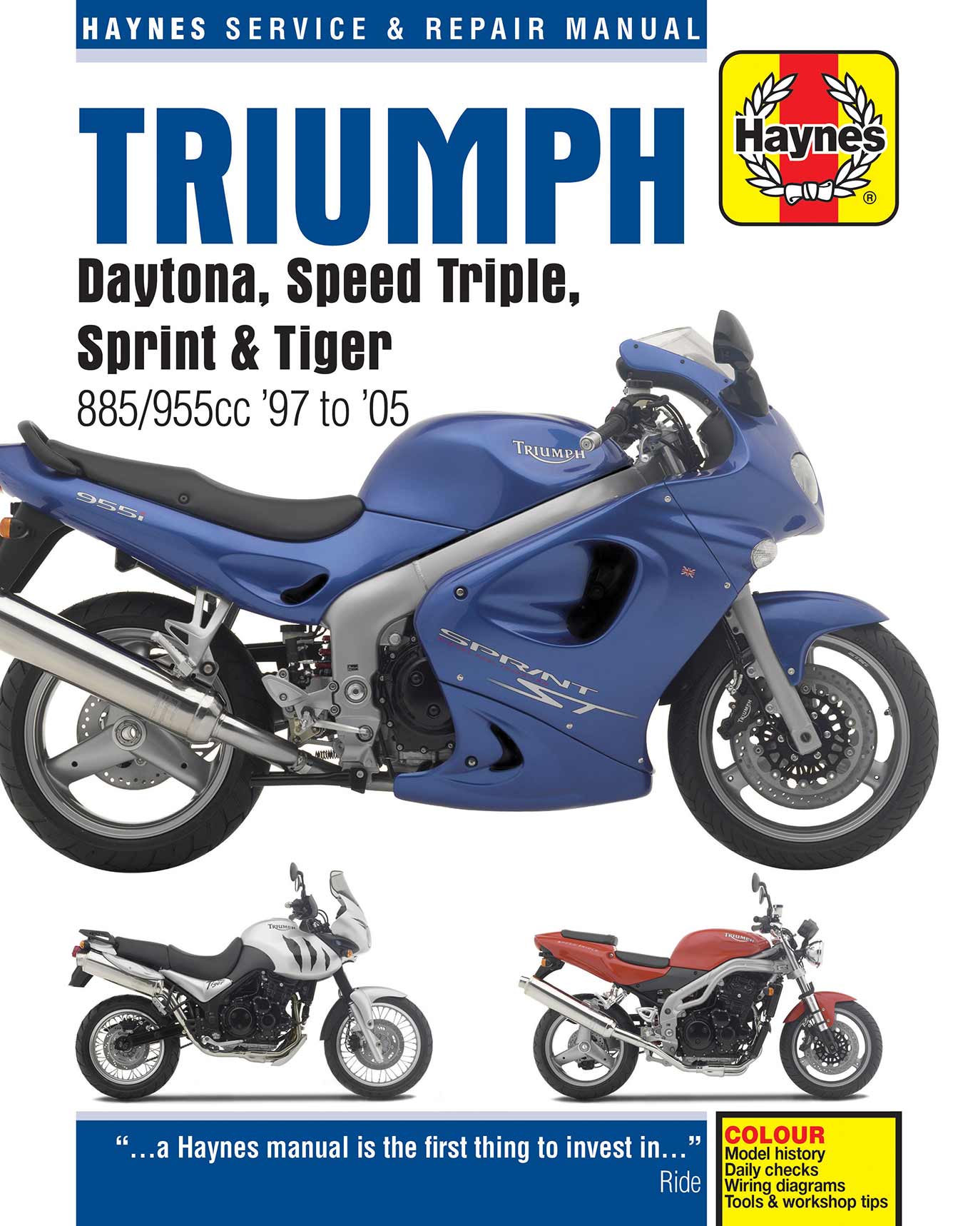 Triumph Fuel Injected Triples (1997-2005) Haynes Repair Manual