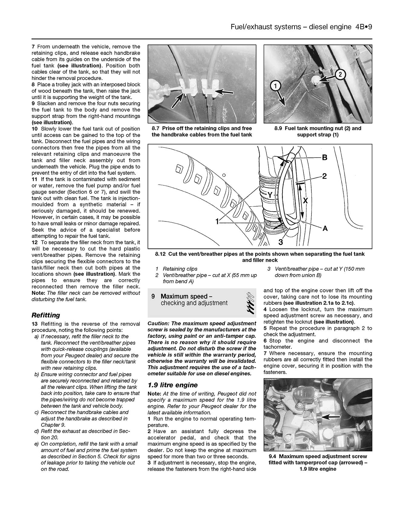 Peugeot 206 Petrol & Diesel (1998-2001) Haynes Repair Manual