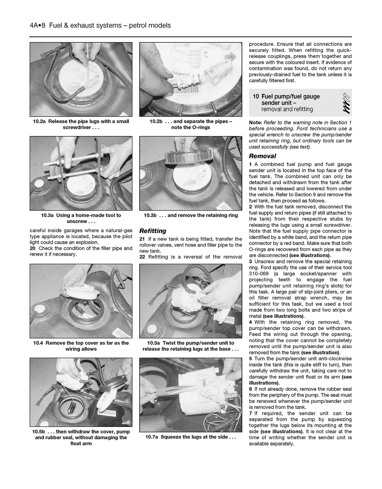 Ford Focus Petrol & Diesel (1998-2001) Haynes Repair Manual