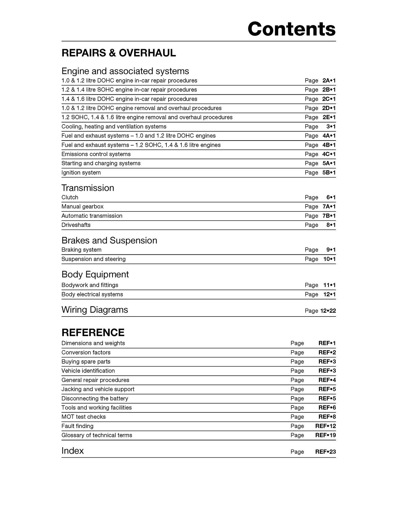 Vauxhall/Opel Corsa Petrol (Apr 1997-Oct 2000) Haynes Repair Manual