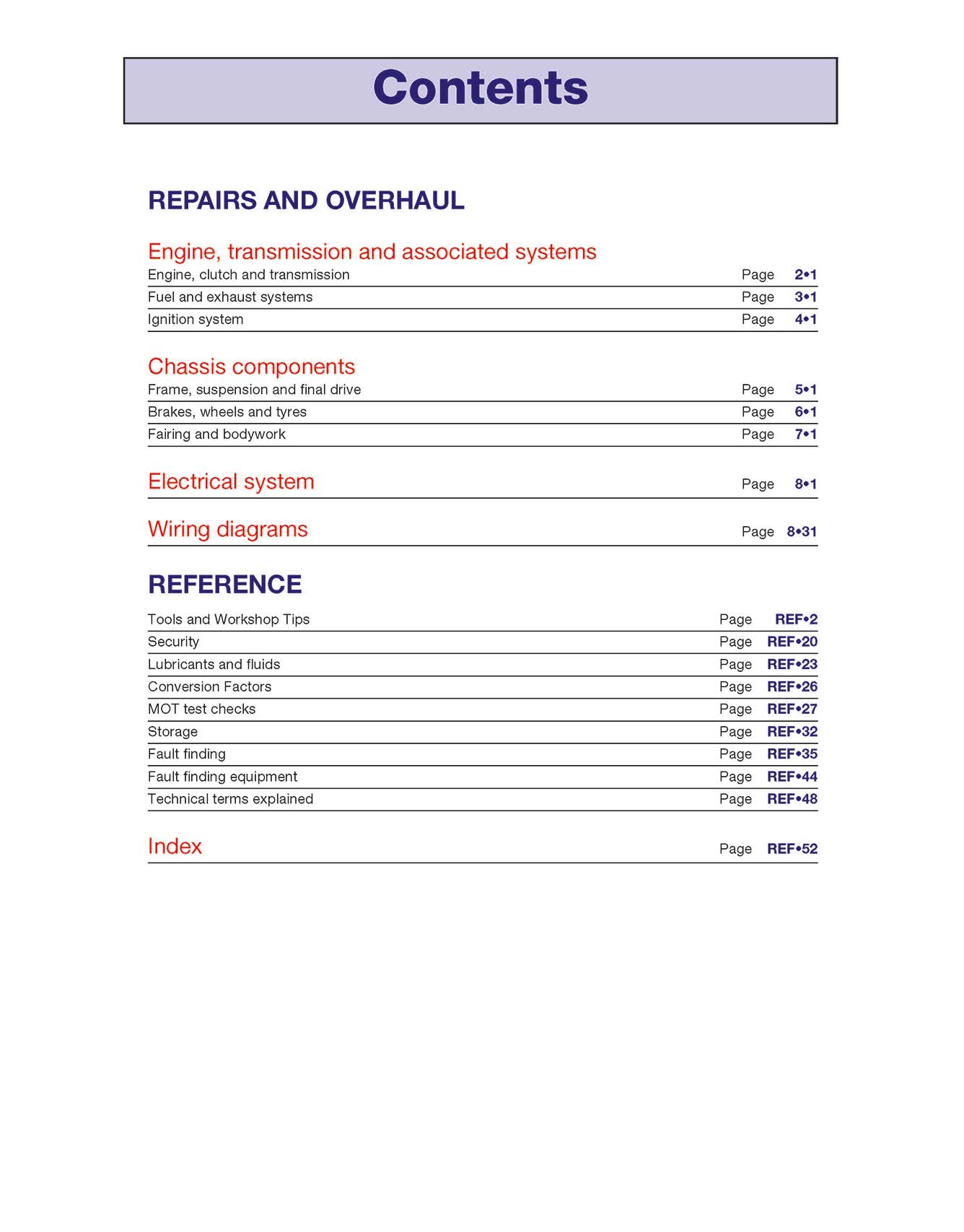 Suzuki GSX600/750F & GSX750 (1998-2003) Haynes Repair Manual