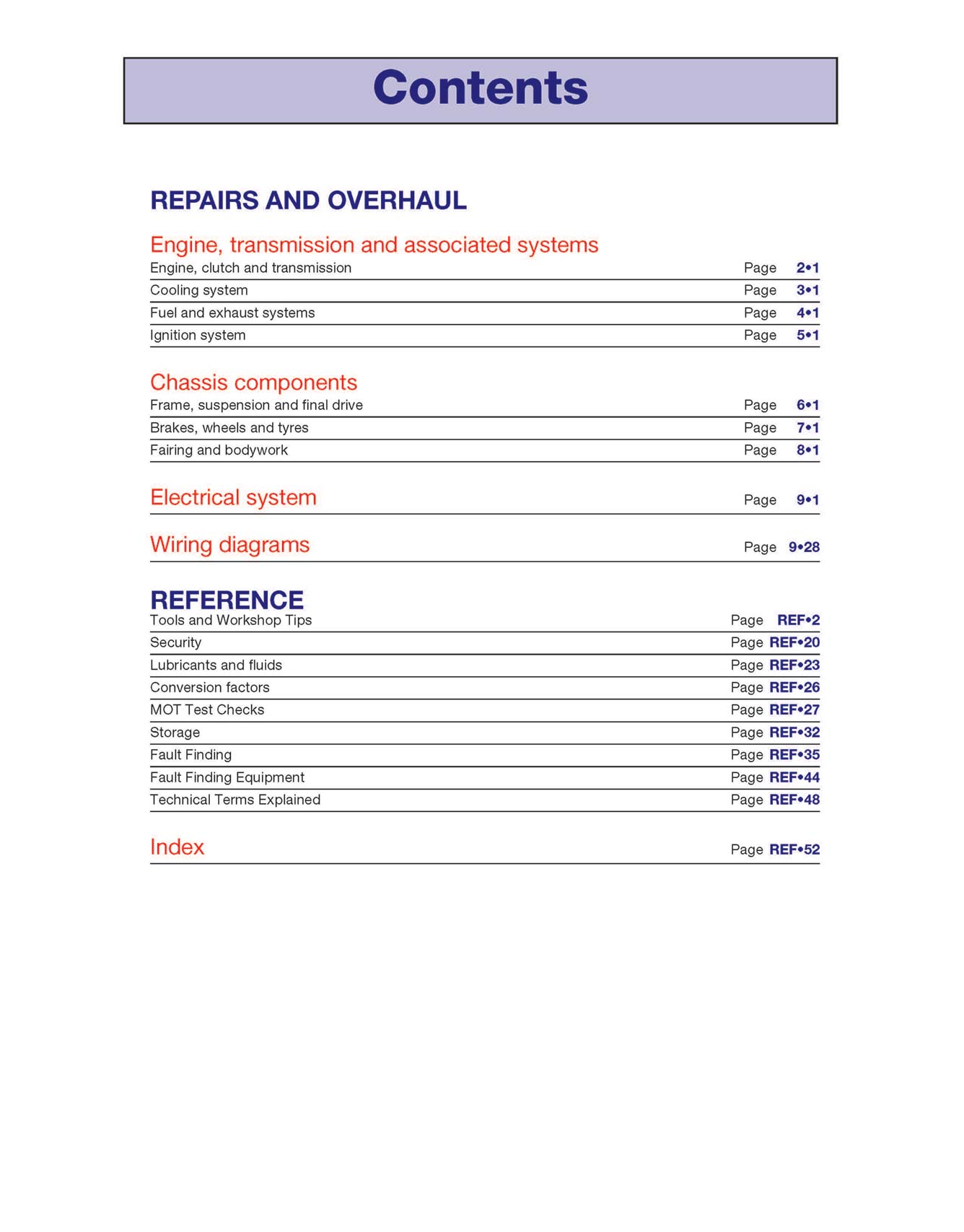 Honda CBR900RR FireBlade (2000-2003) Haynes Repair Manual