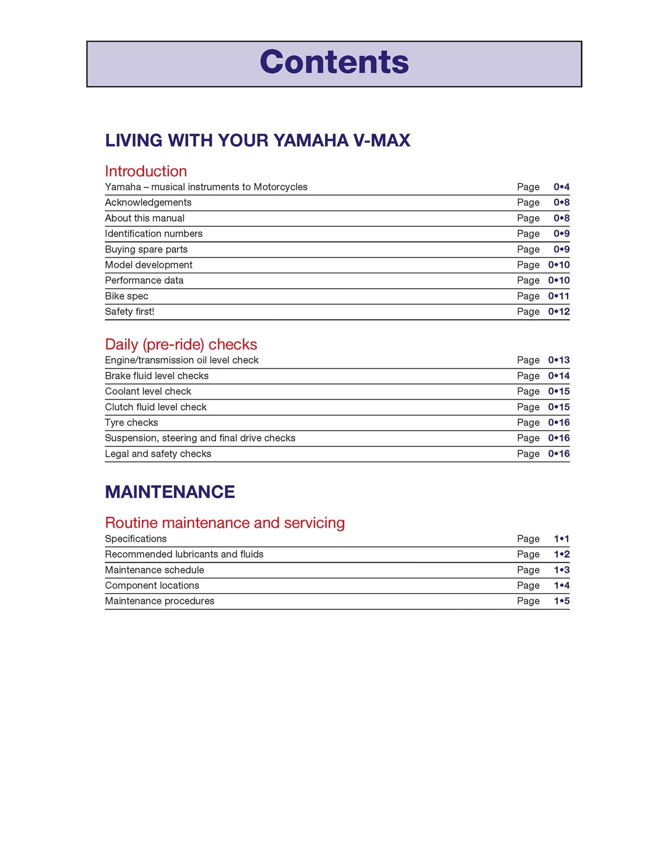 Yamaha V-Max (1985-2003) Haynes Repair Manual