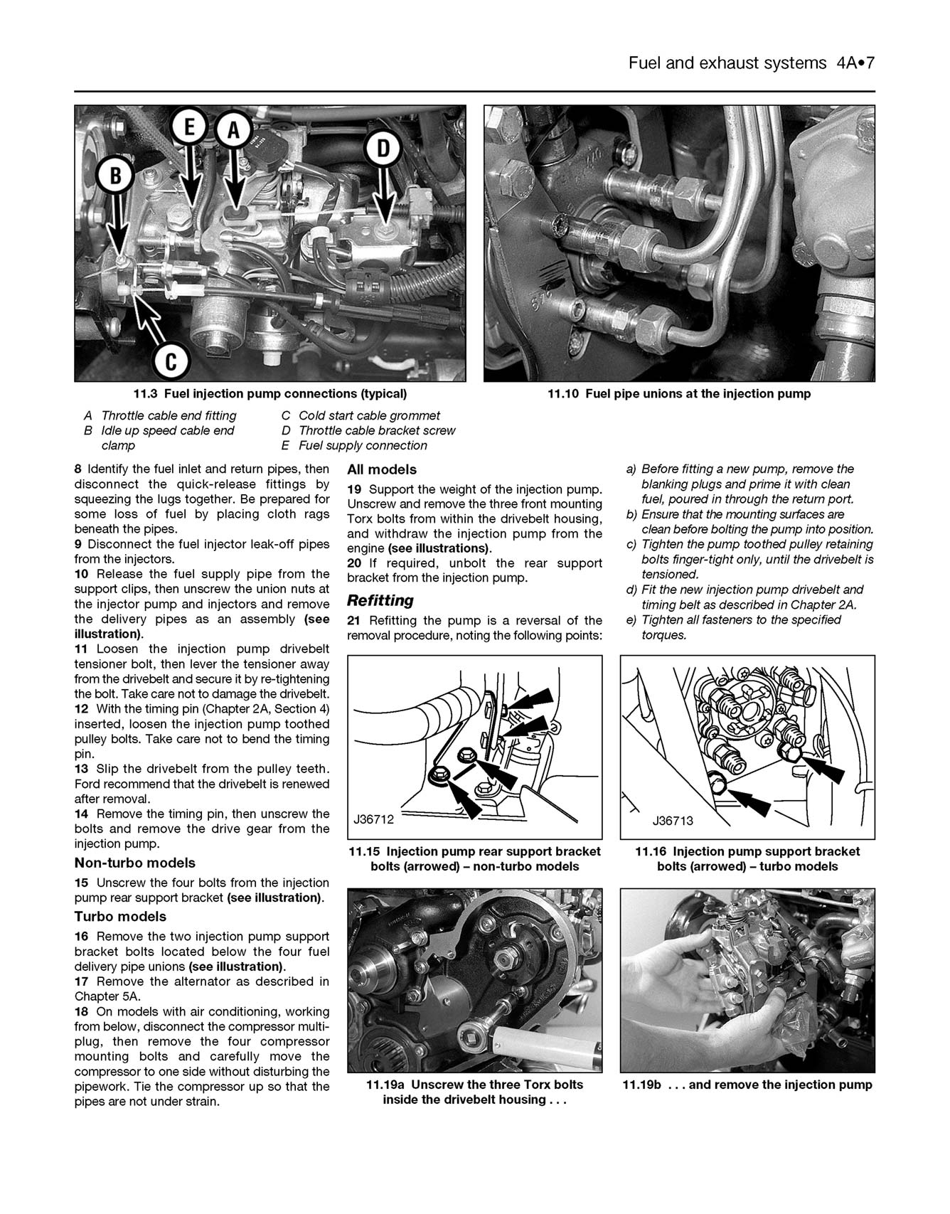 Ford Escort & Orion Diesel (Sept 1990-2000) Haynes Repair Manual
