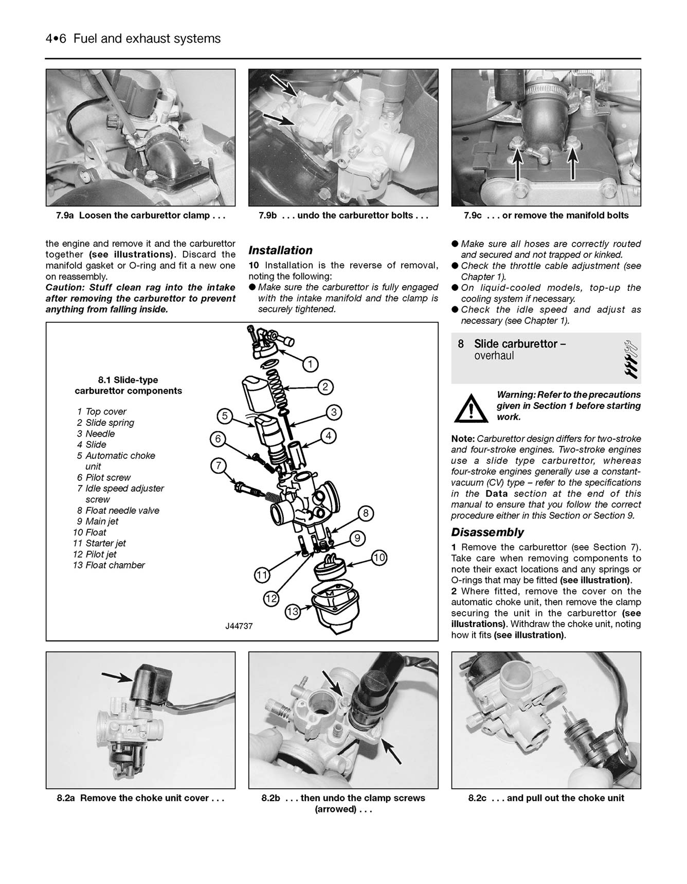Twist & Go (automatic) 50 - 250cc Scooters Haynes Repair Manual