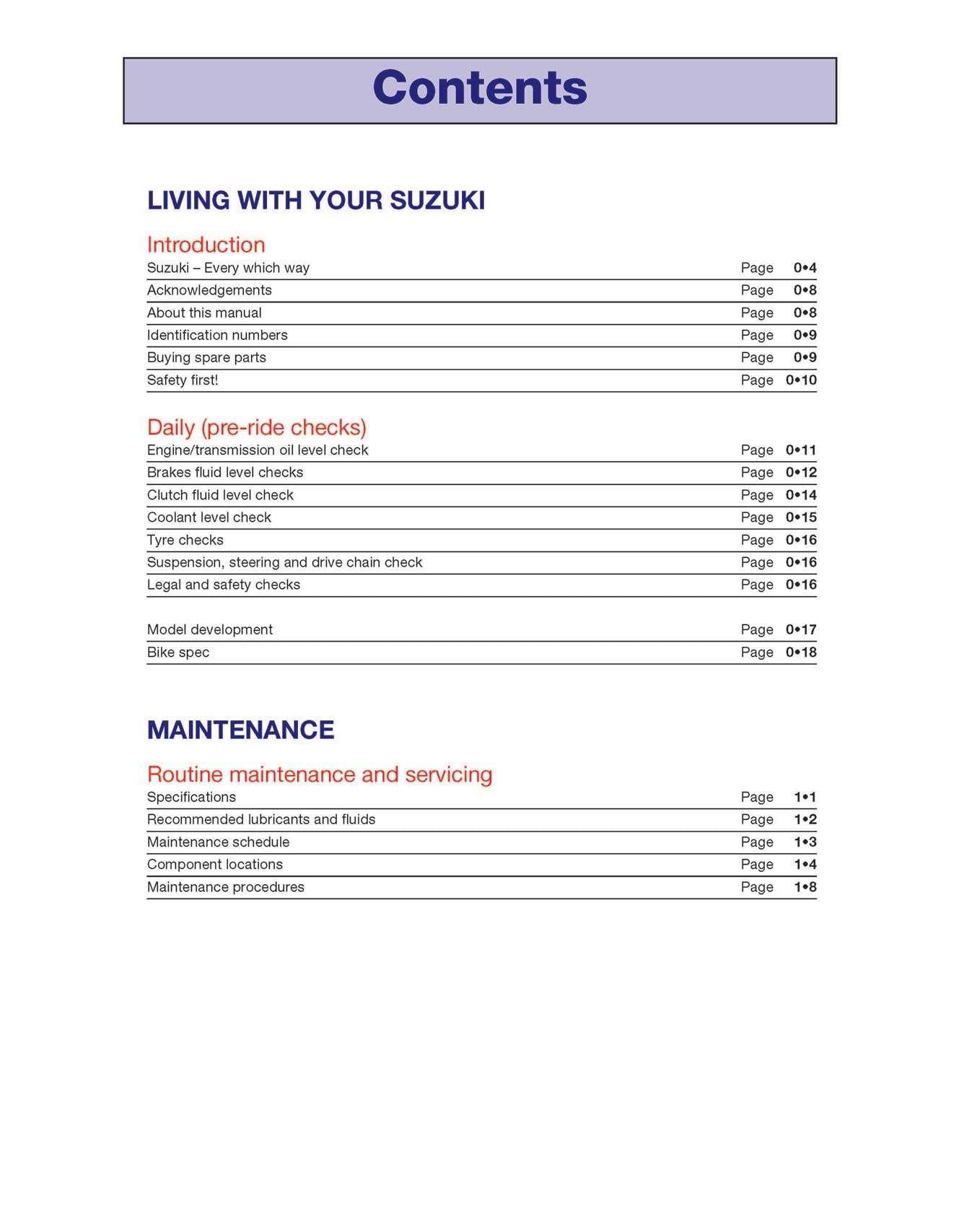 Suzuki TL1000S/R & DL1000 V-Strom (1997-2004) Haynes Repair Manual