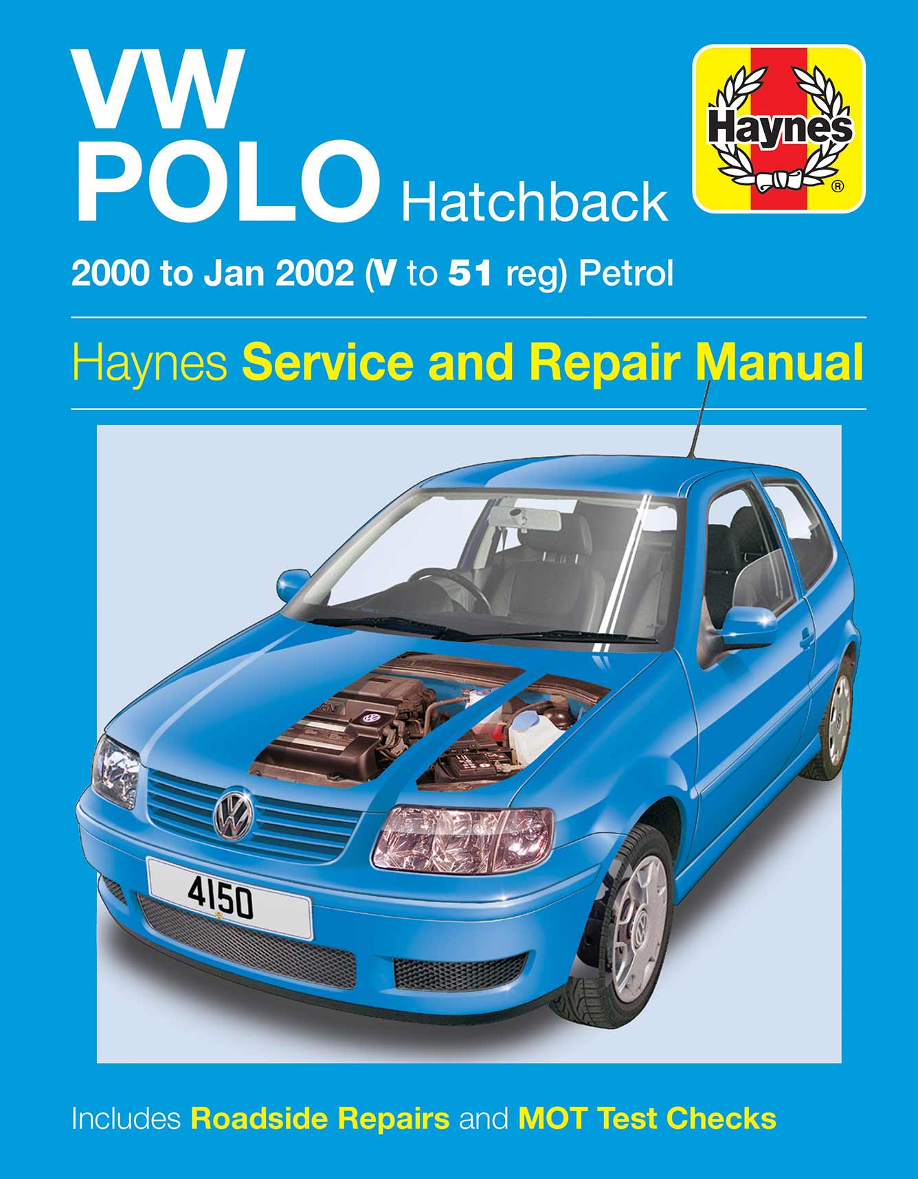 Volkswagen Polo Hatchback Petrol (2000-Jan 2002) Haynes Repair Manual