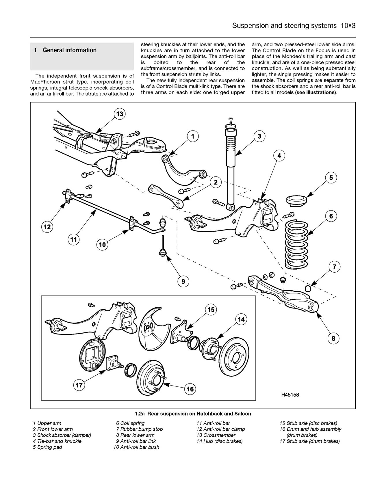 Ford Focus Petrol & Diesel (Oct 2001-2005) Haynes Repair Manual