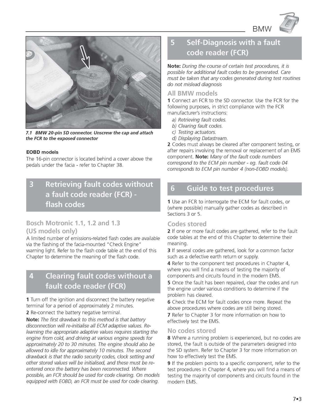 Haynes Manual on Fault Codes