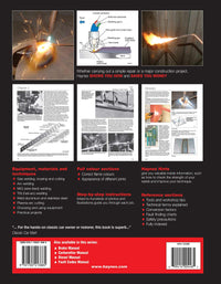 Haynes Manual on Welding Printed Book Back Cover
