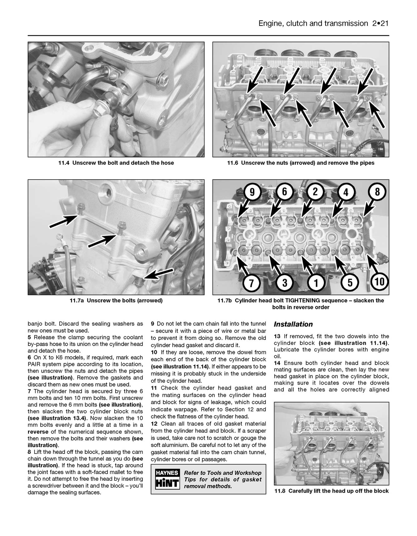 Suzuki GSX1300R Hayabusa (1999-2013) Haynes Repair Manual