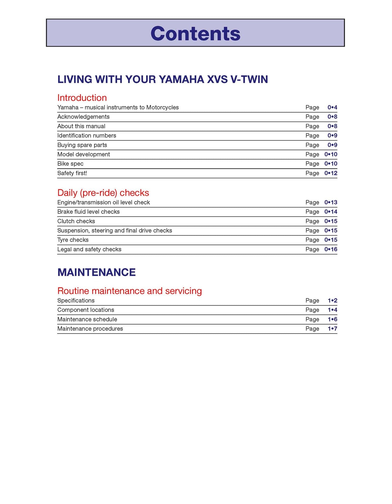 Yamaha XVS650 & 1100 Drag Star/V-Star (1997-2011) Haynes Repair Manual