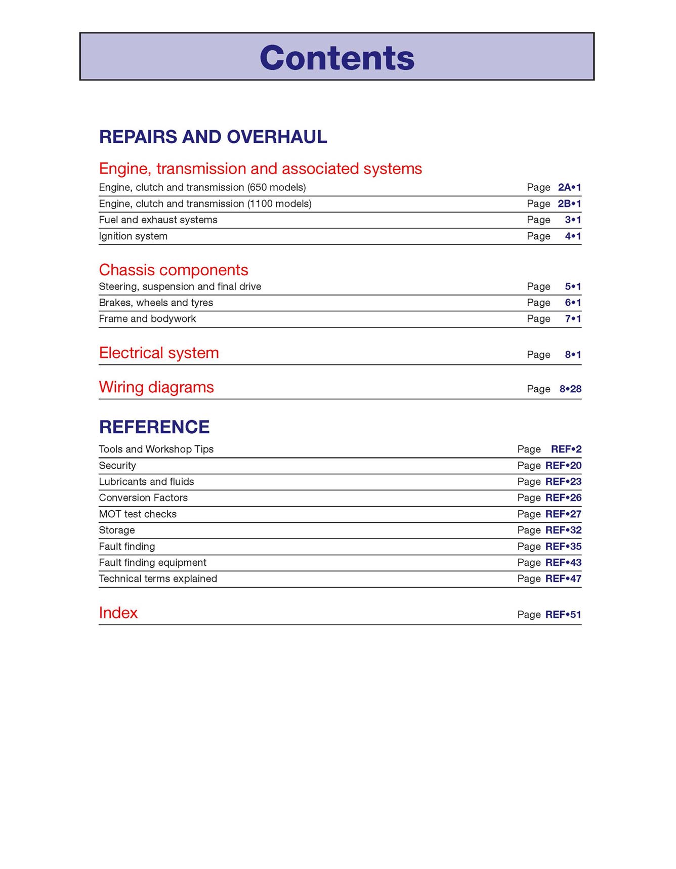 Yamaha XVS650 & 1100 Drag Star/V-Star (1997-2011) Haynes Repair Manual