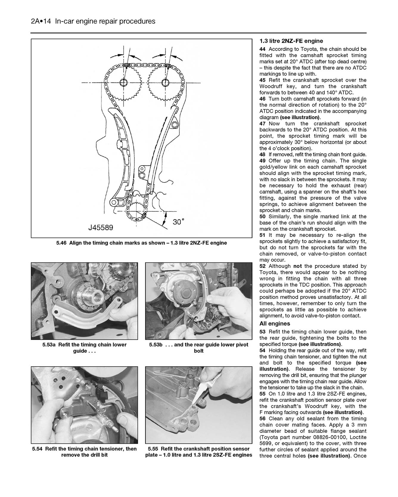 Toyota Yaris Petrol (1999-2005) Haynes Repair Manual