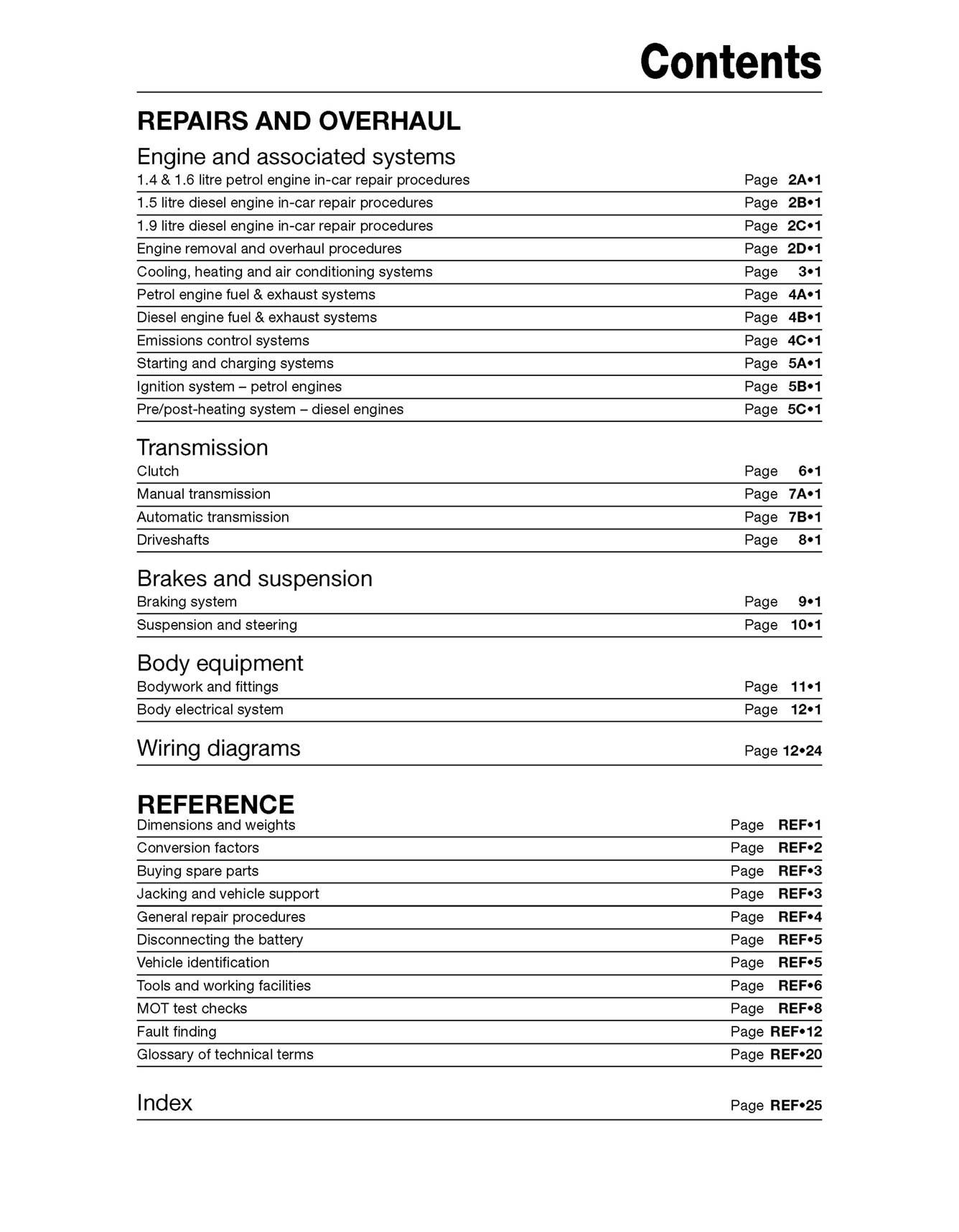 Renault Scenic Petrol & Diesel (Sept 2003-2006) Haynes Repair Manual