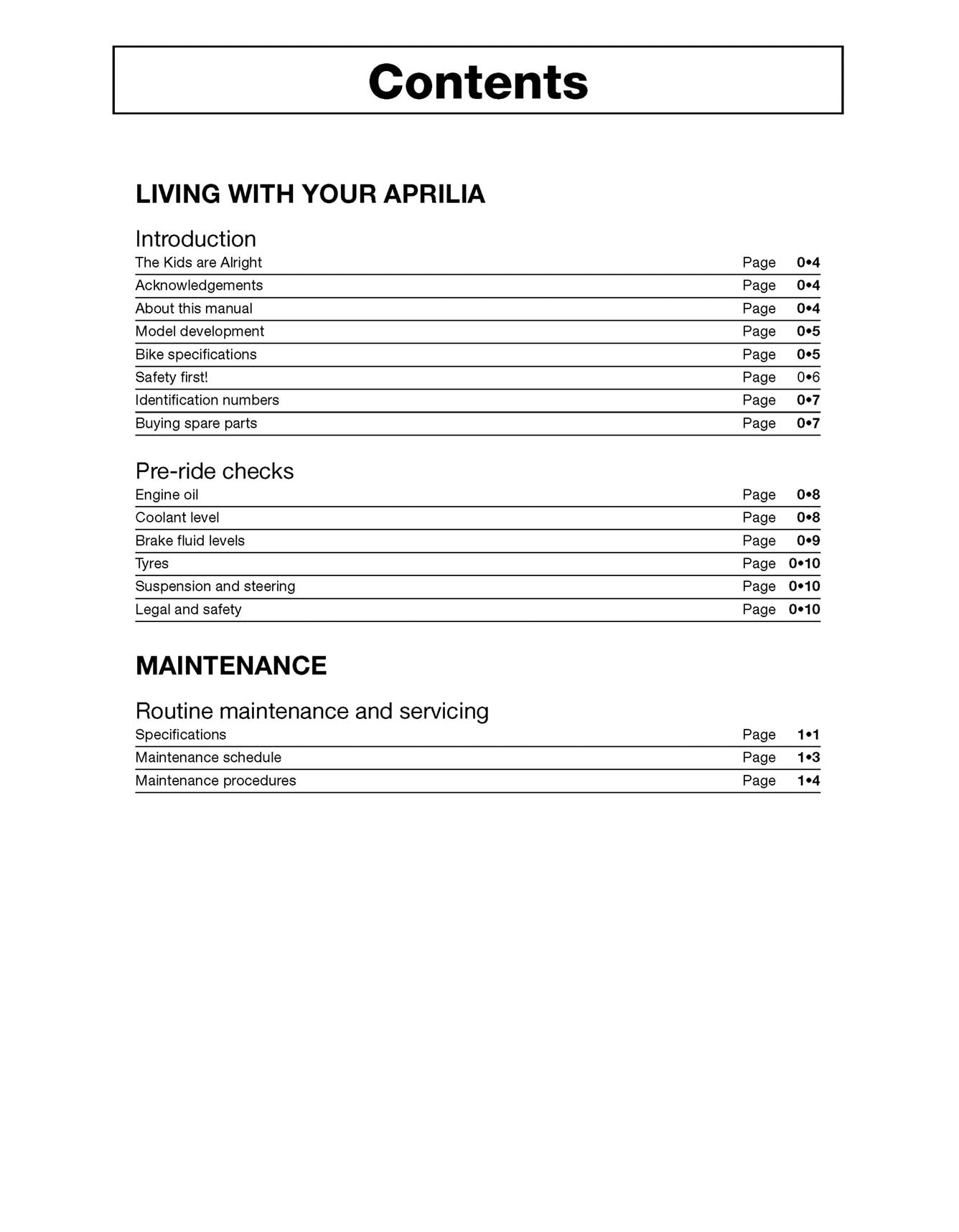 Aprilia RS50 (1999-2006) & RS125 (1993-2006) Haynes Repair Manual
