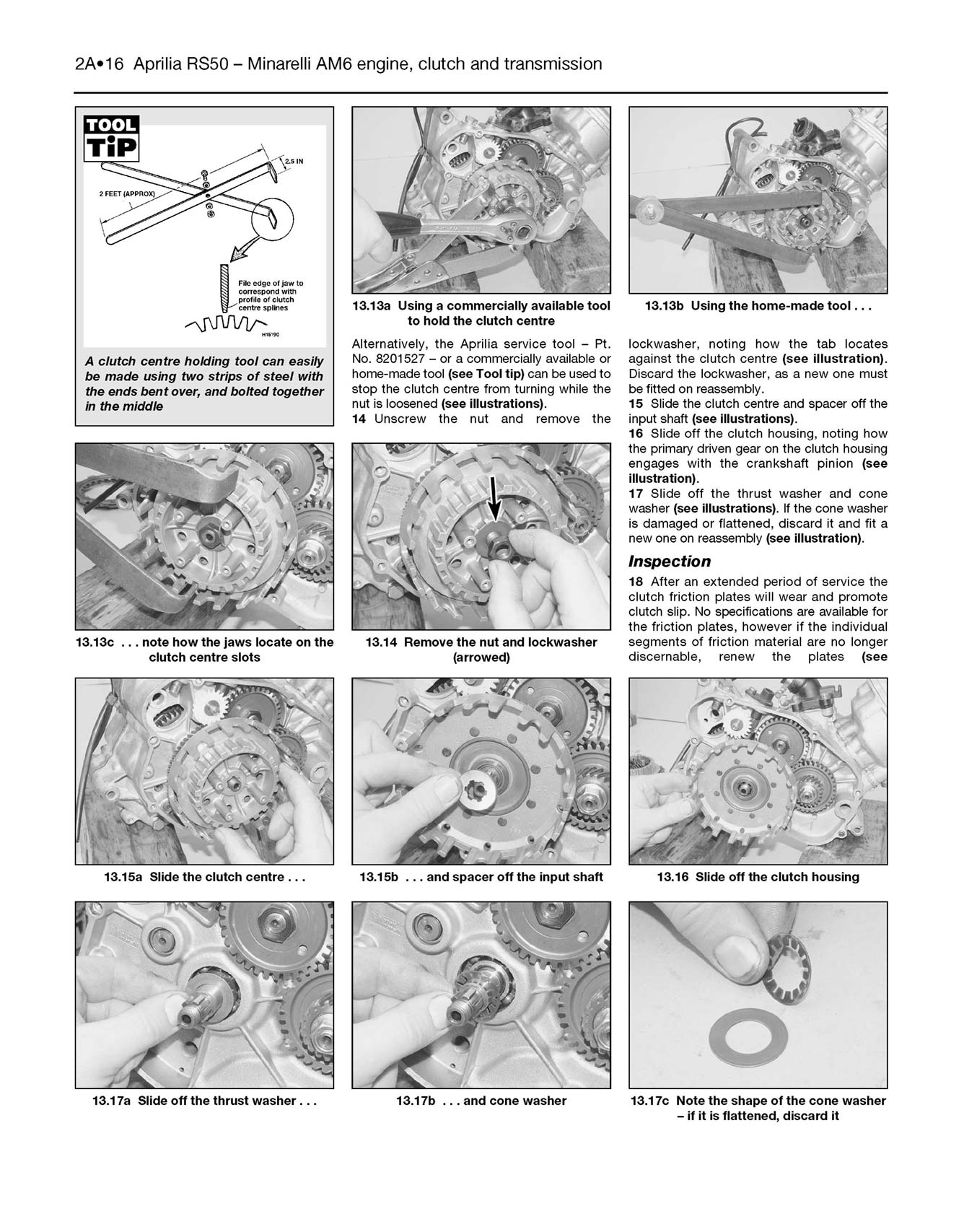 Aprilia RS50 (1999-2006) & RS125 (1993-2006) Haynes Repair Manual
