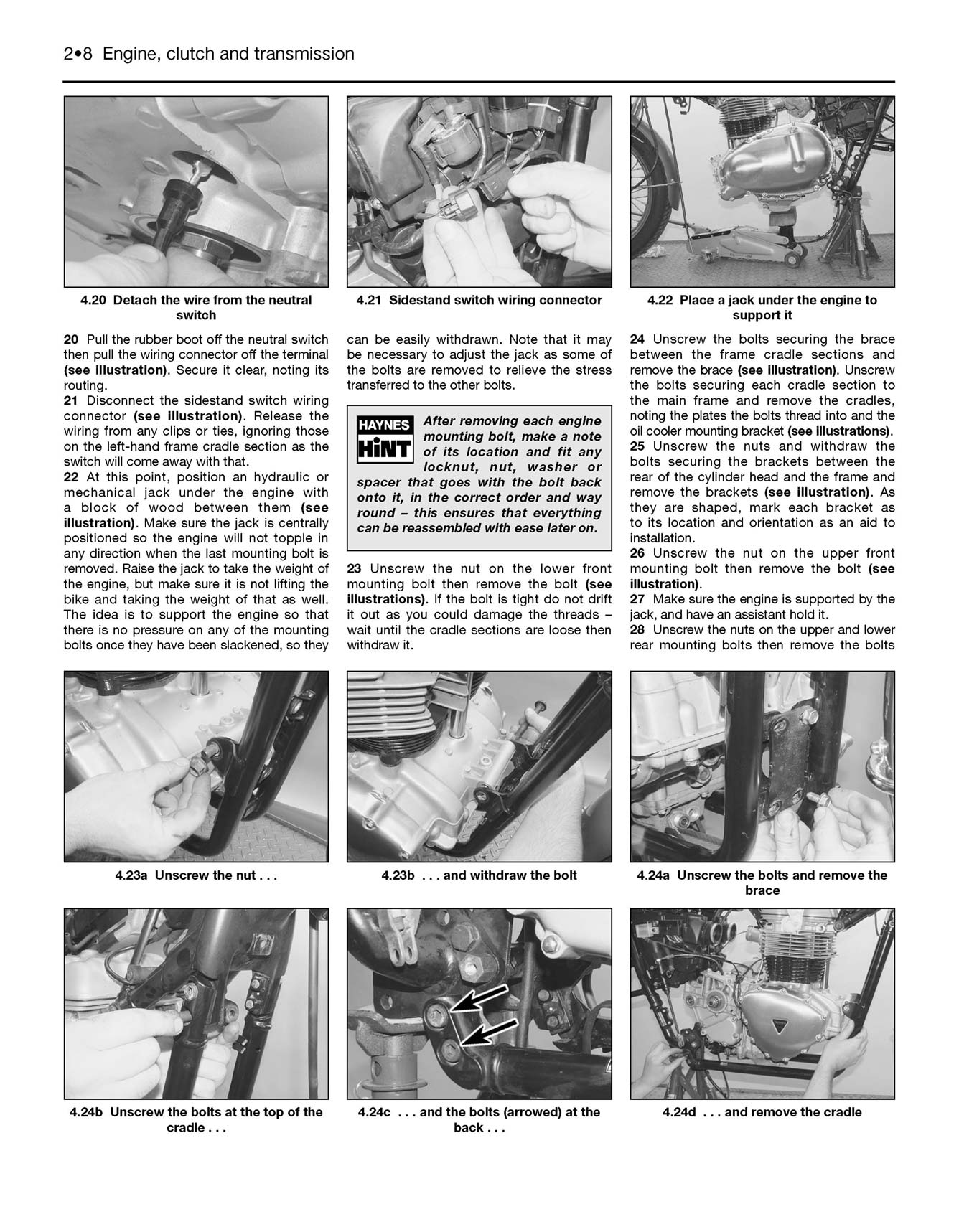 Triumph Bonneville (2001-2015) Haynes Repair Manual – Haynes