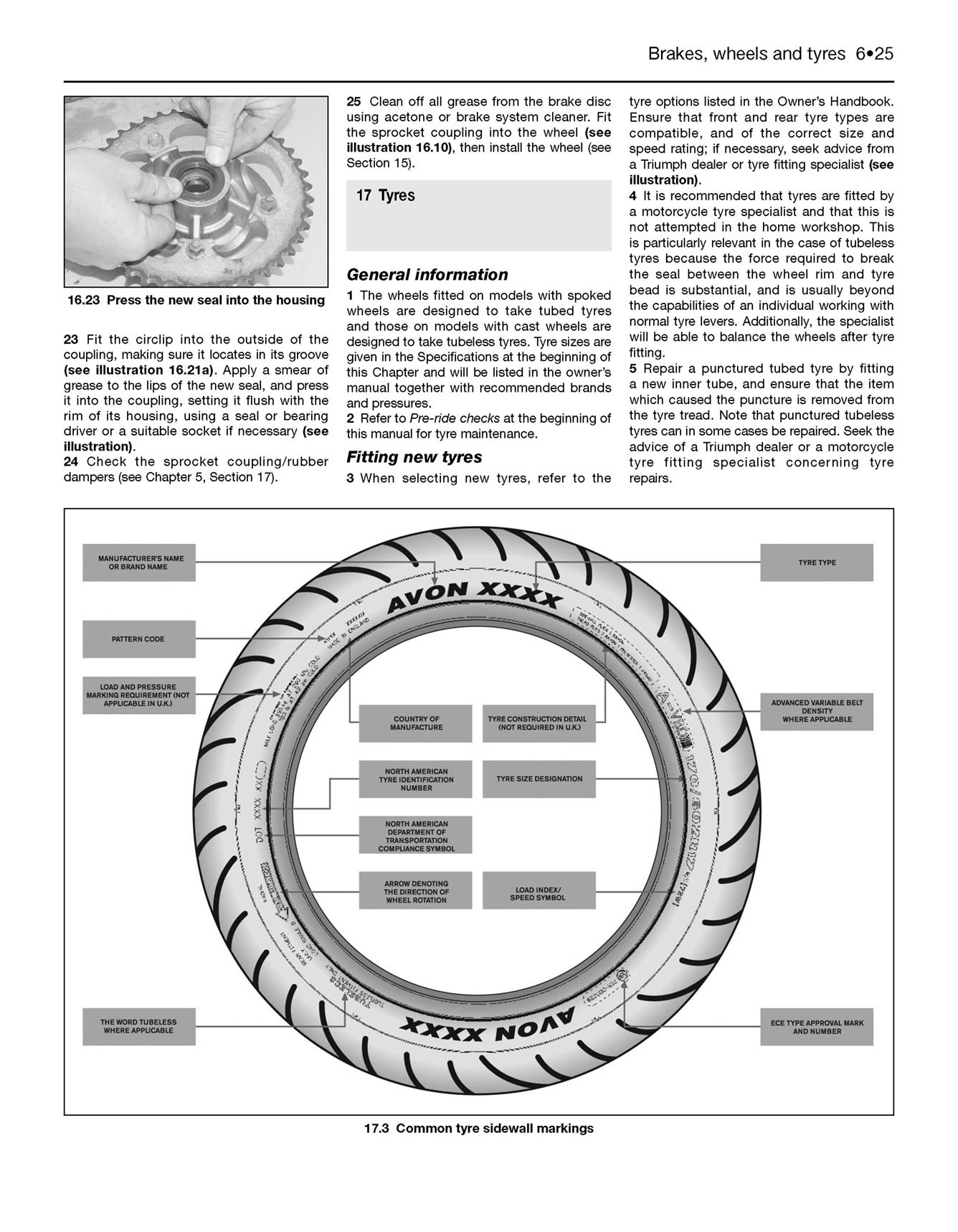 Triumph Bonneville (2001-2015) Haynes Repair Manual Printed Book Look Inside Featured Image