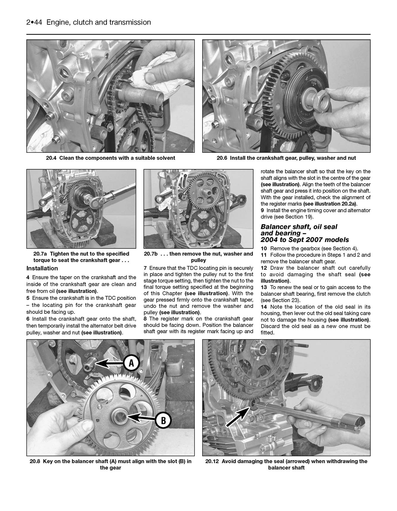 BMW R1200 Twins (2004-2009) Haynes Repair Manual - Premium Hardback Black Edition